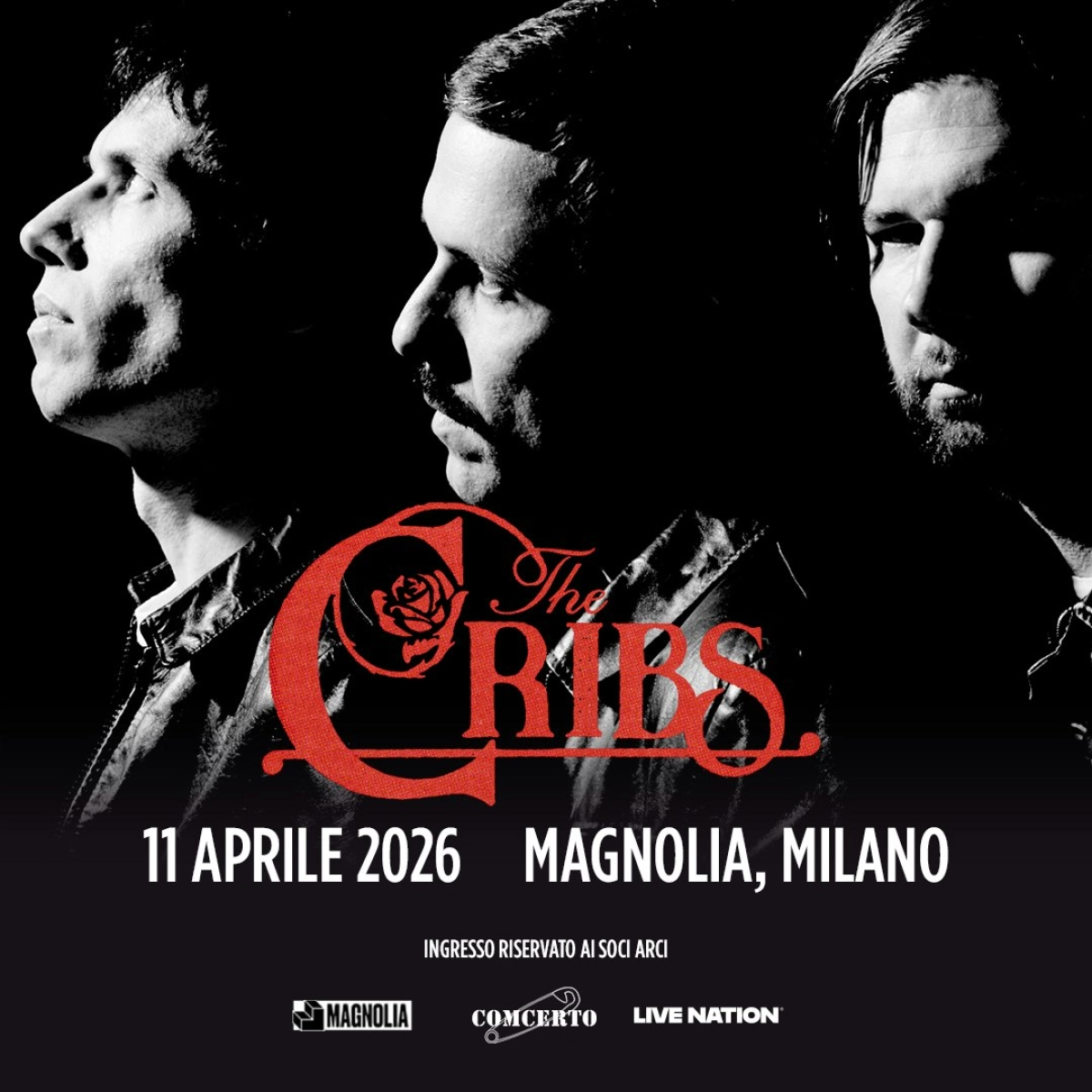 Billets The Cribs (Circolo Magnolia - Segrate)