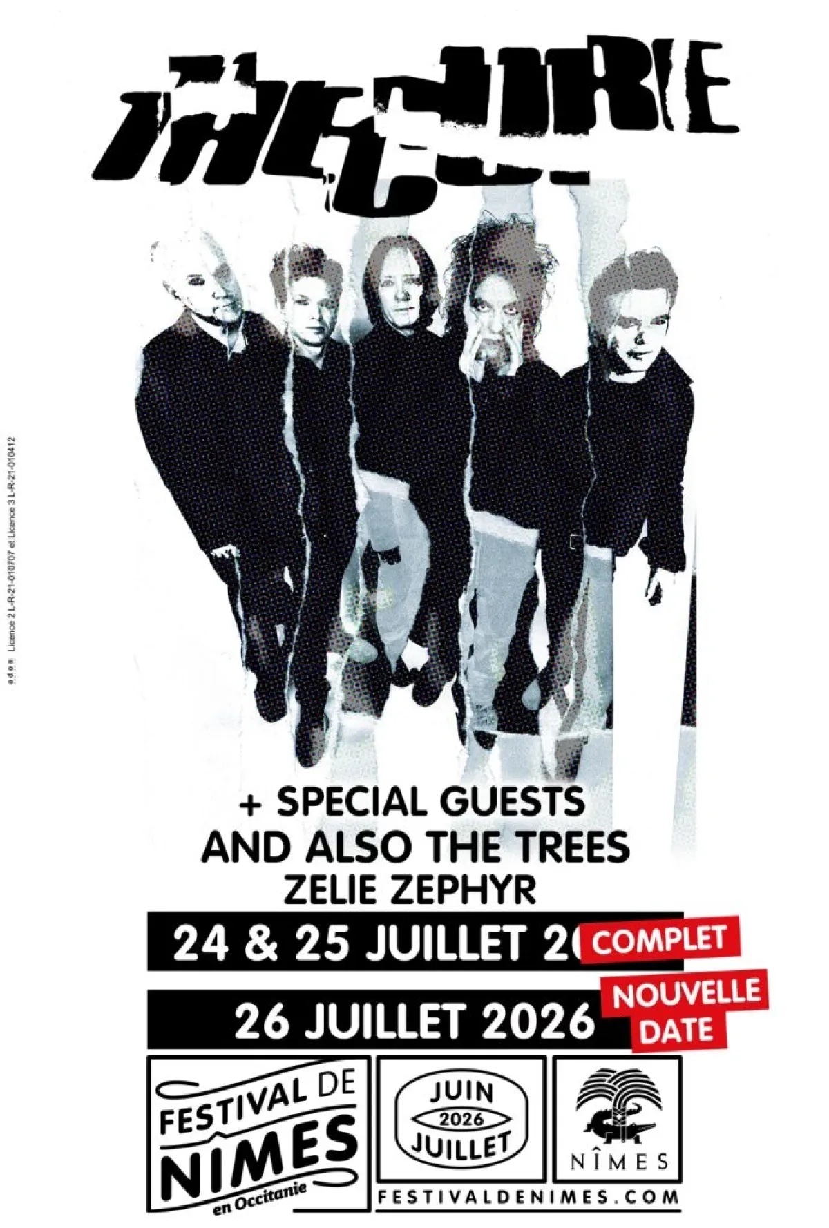 Billets The Cure (Arenes de Nimes - Nimes)