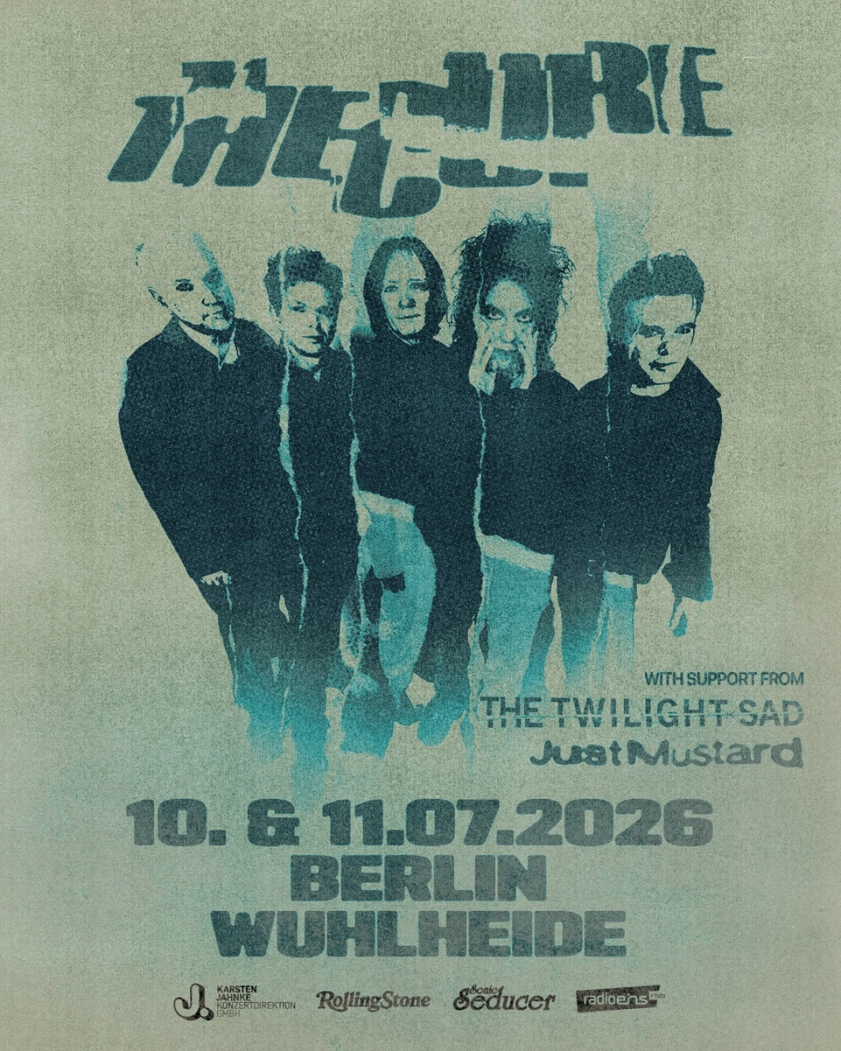 Billets The Cure (Parkbühne Wuhlheide - Berlin)
