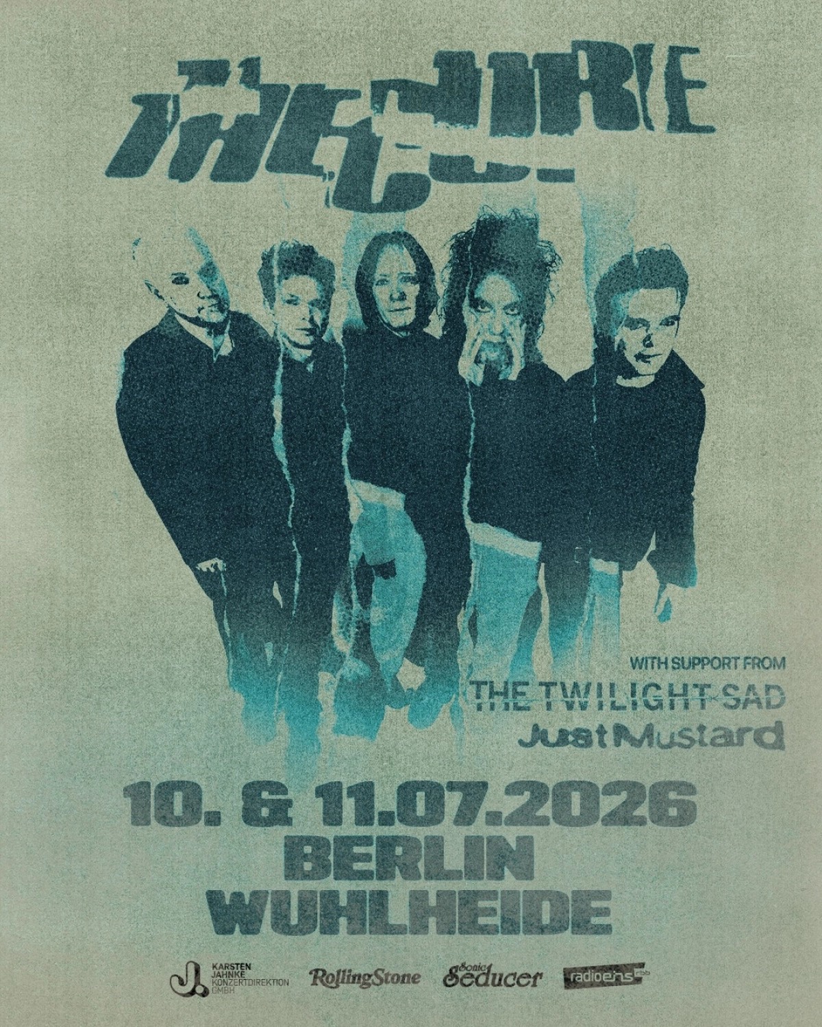Billets The Cure (Parkbühne Wuhlheide - Berlin)