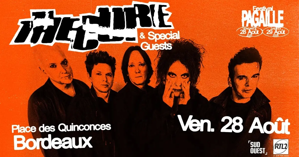 Billets The Cure (Place des Quinconces - Bordeaux)