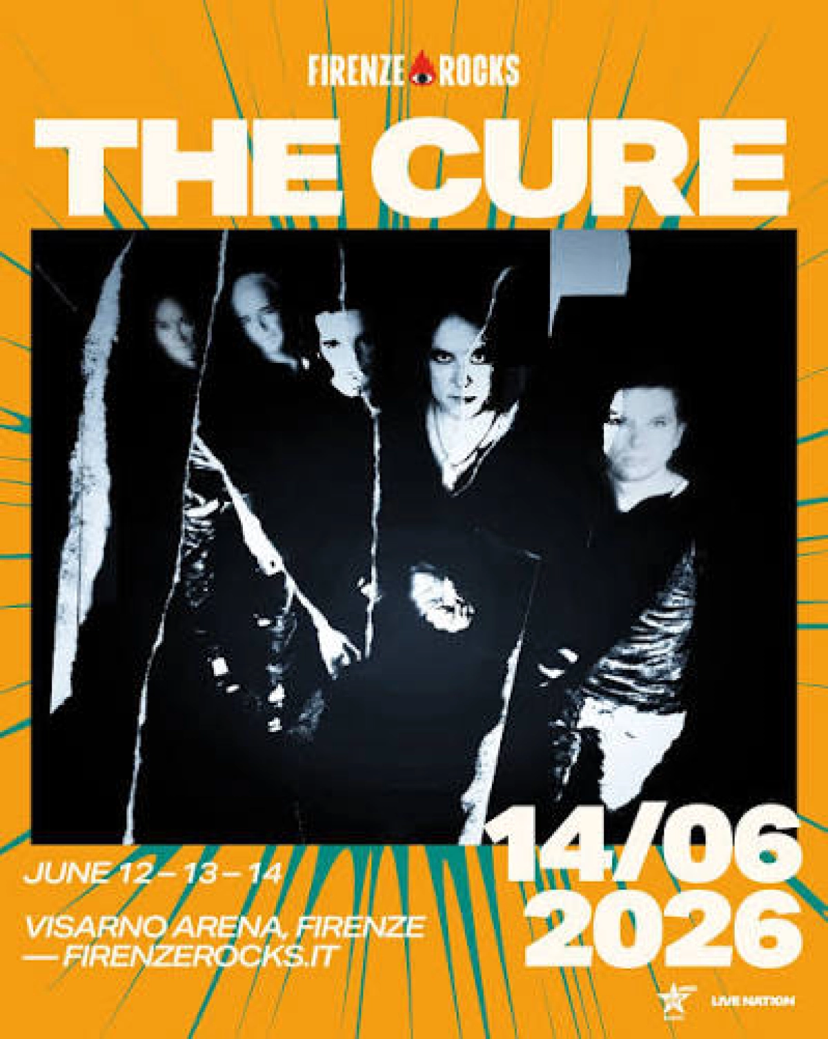 The Cure in der Visarno Arena Tickets