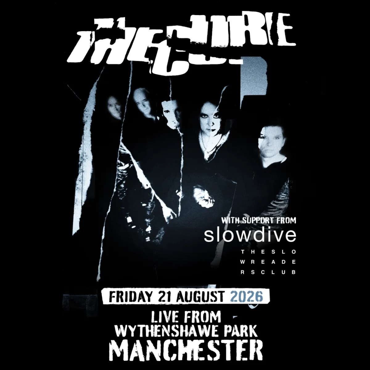 Billets The Cure (Wythenshawe Park - Manchester)