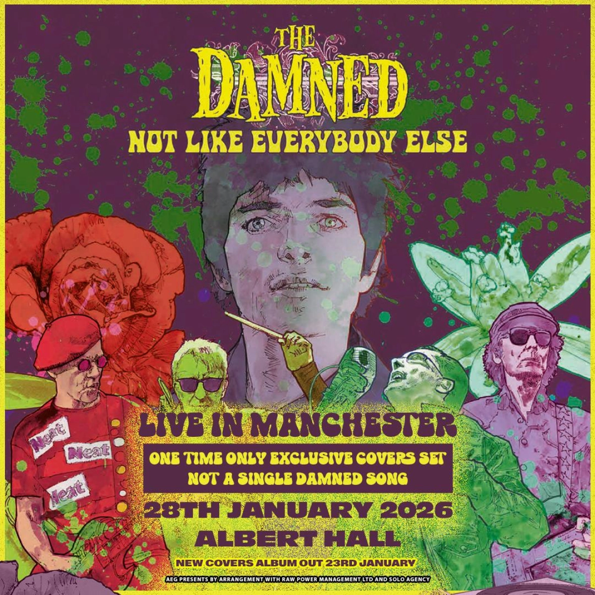 Billets The Damned (Albert Hall Manchester - Manchester)