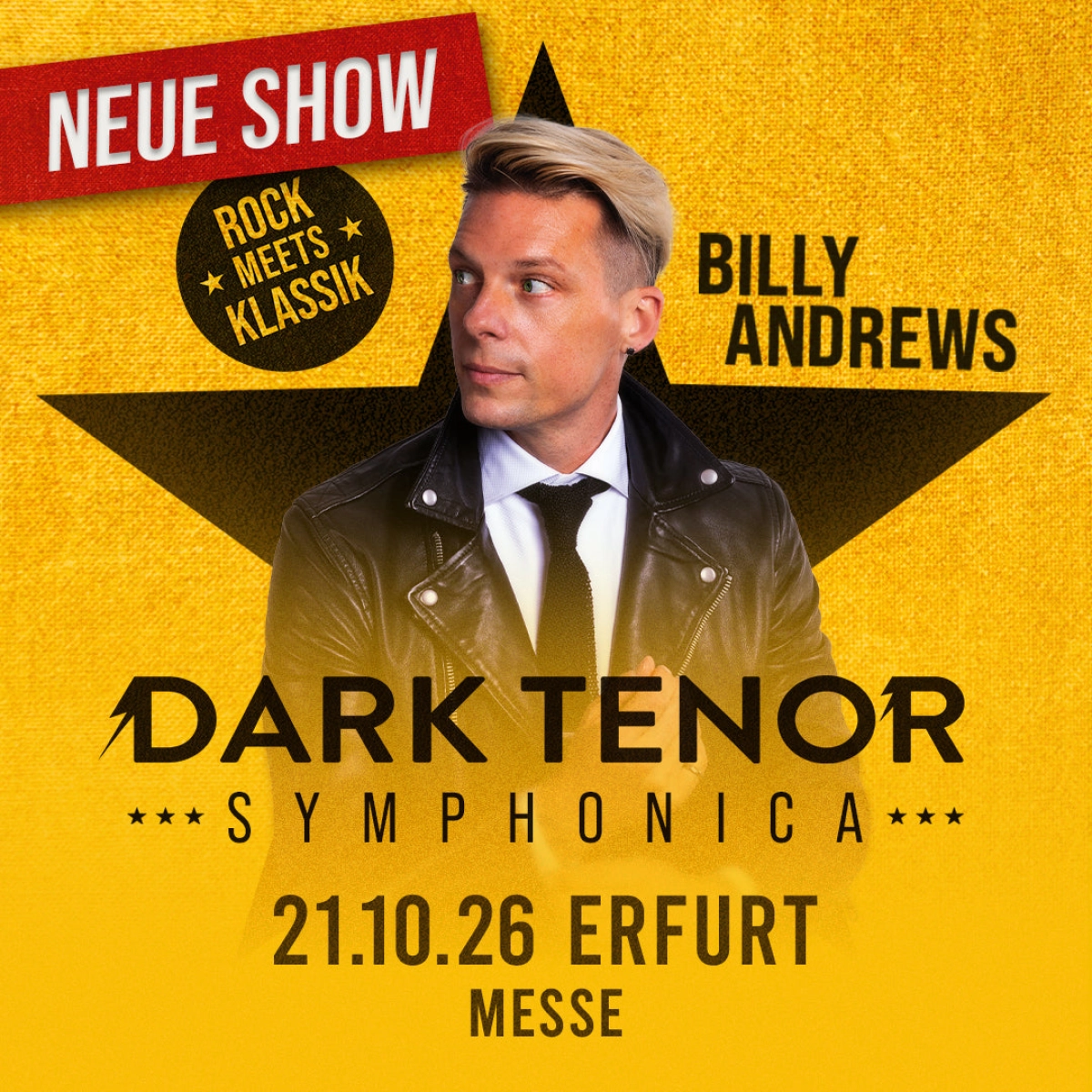 The Dark Tenor in der Messehalle Erfurt Tickets