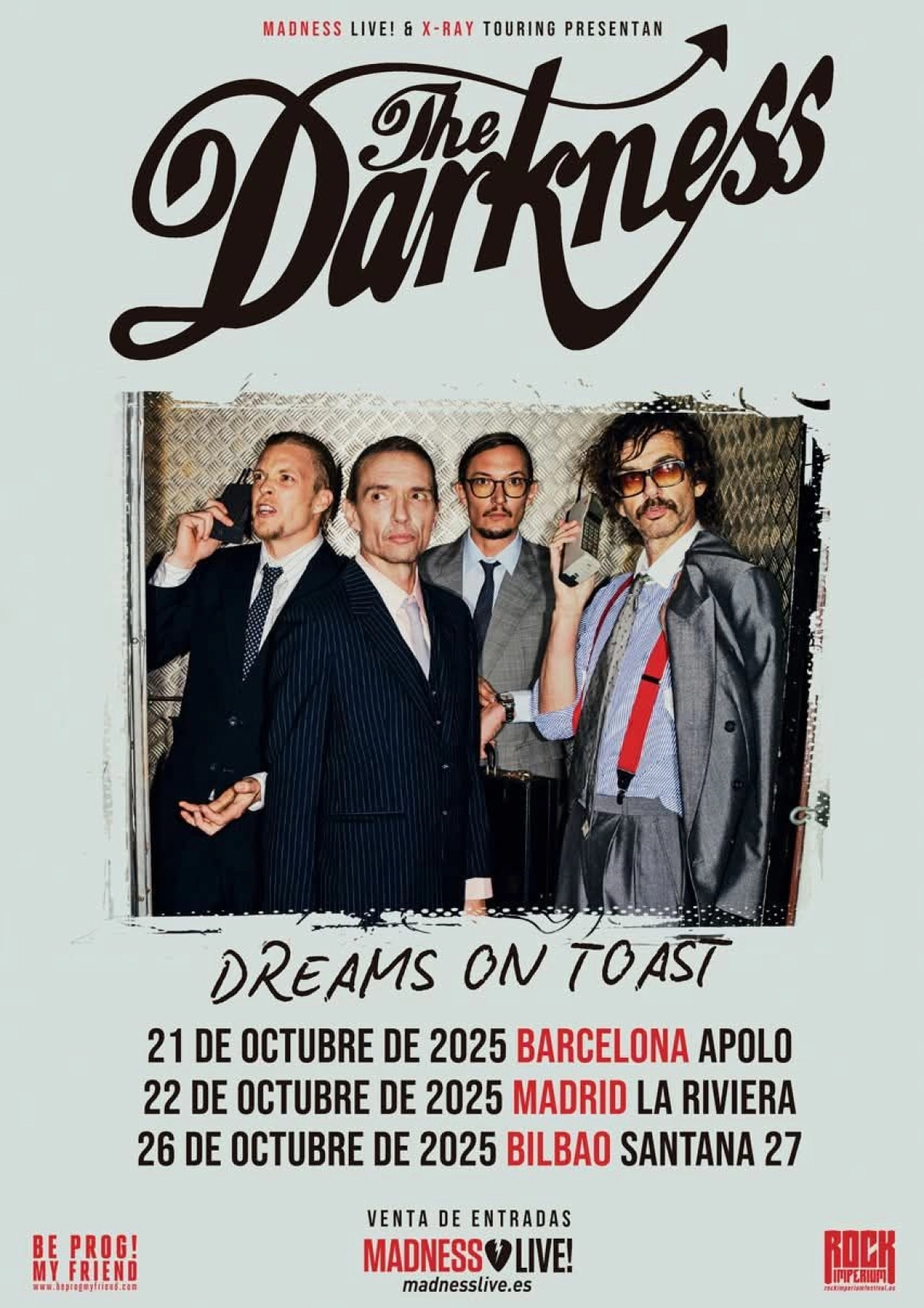 Billets The Darkness (La Riviera - Madrid)