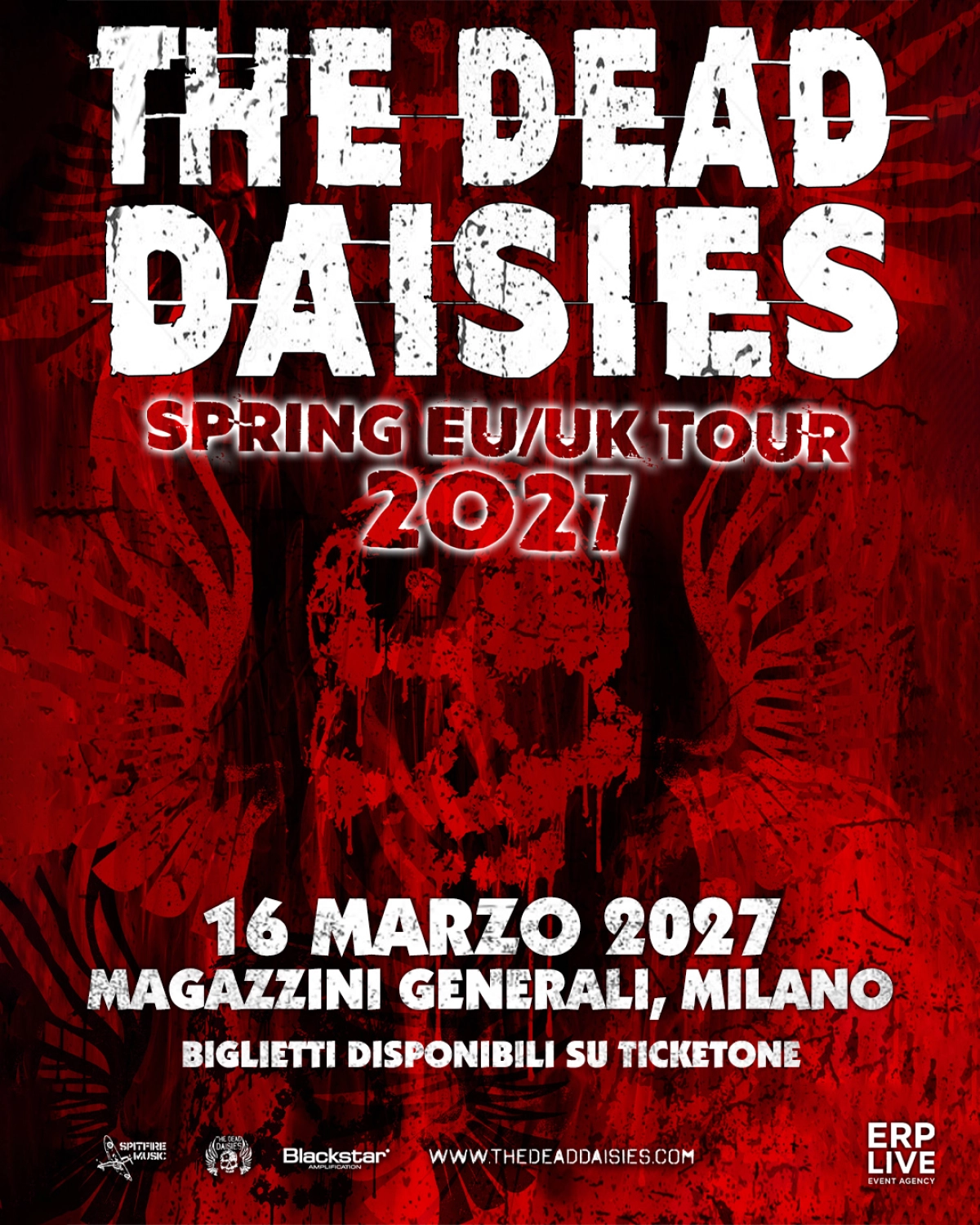 Billets The Dead Daisies (Magazzini Generali - Milan)