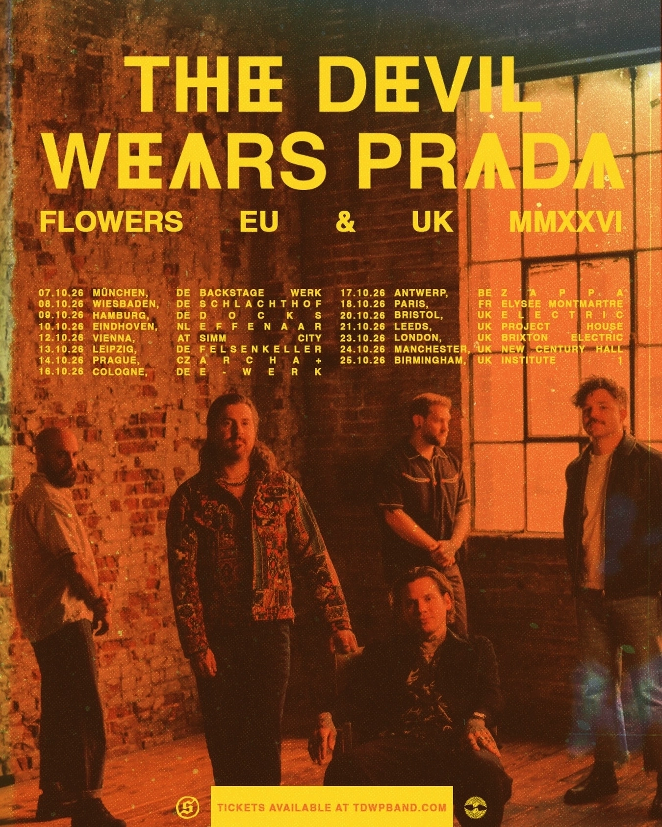The Devil Wears Prada at Docks Hamburg Tickets