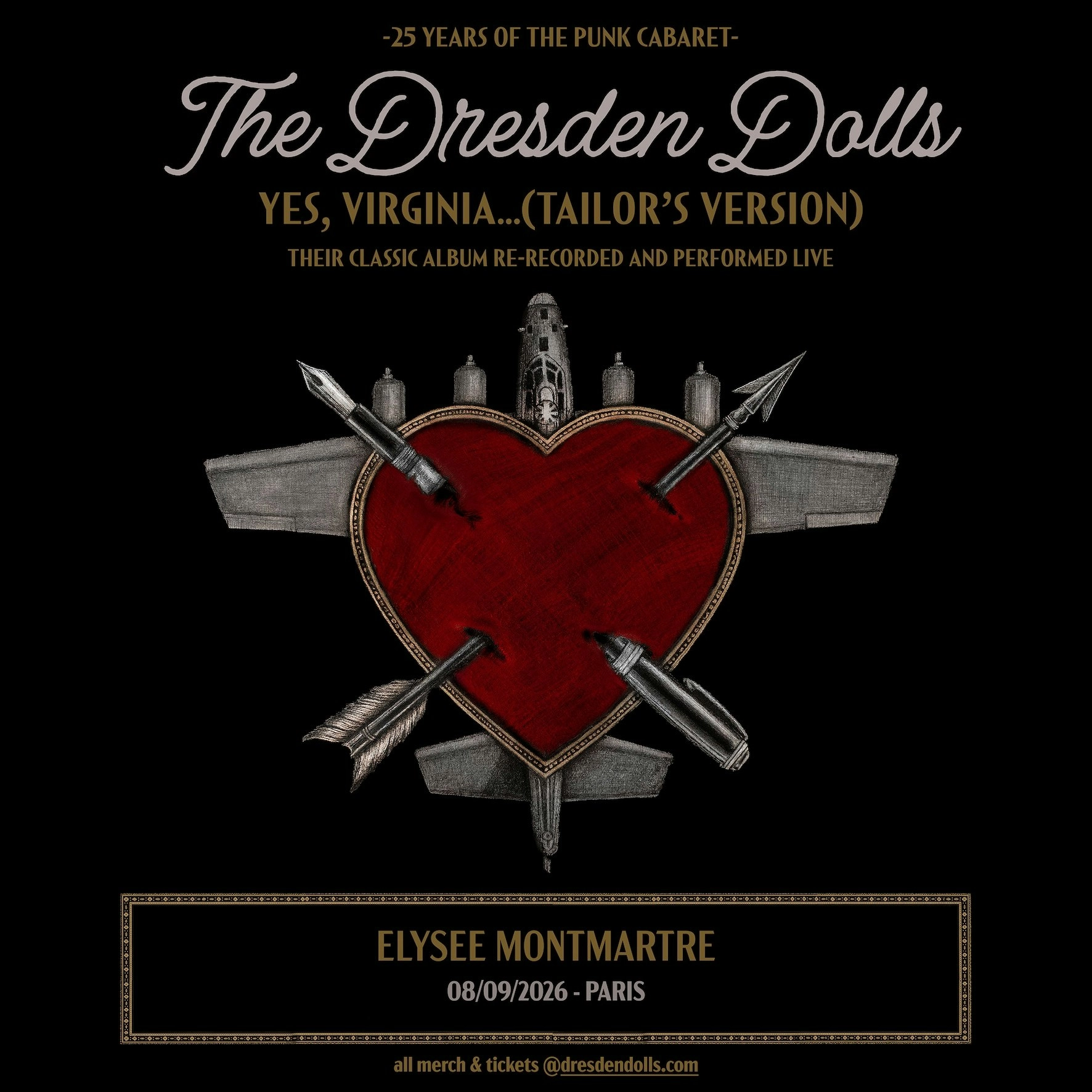 The Dresden Dolls at Elysee Montmartre Tickets