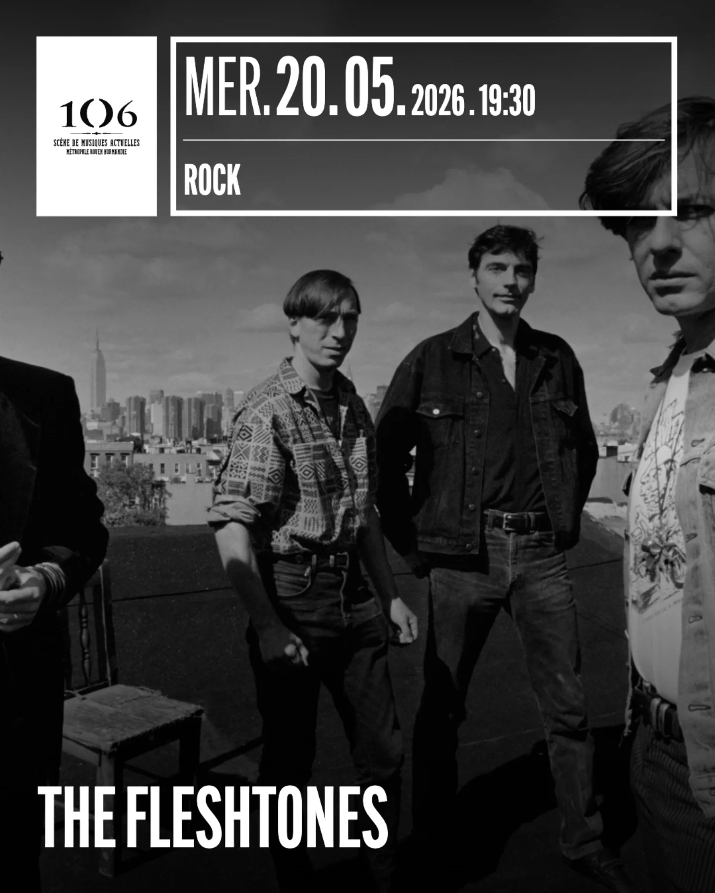 Billets The Fleshtones (Le 106 - Rouen)