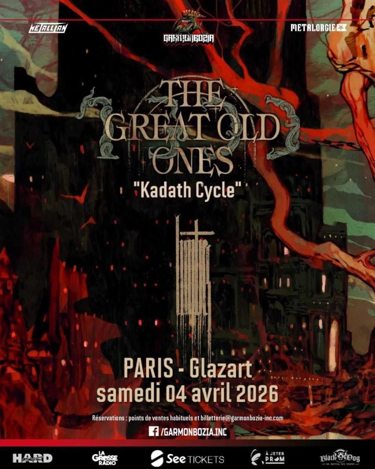 The Great Old Ones - Limbes en Glazart Tickets