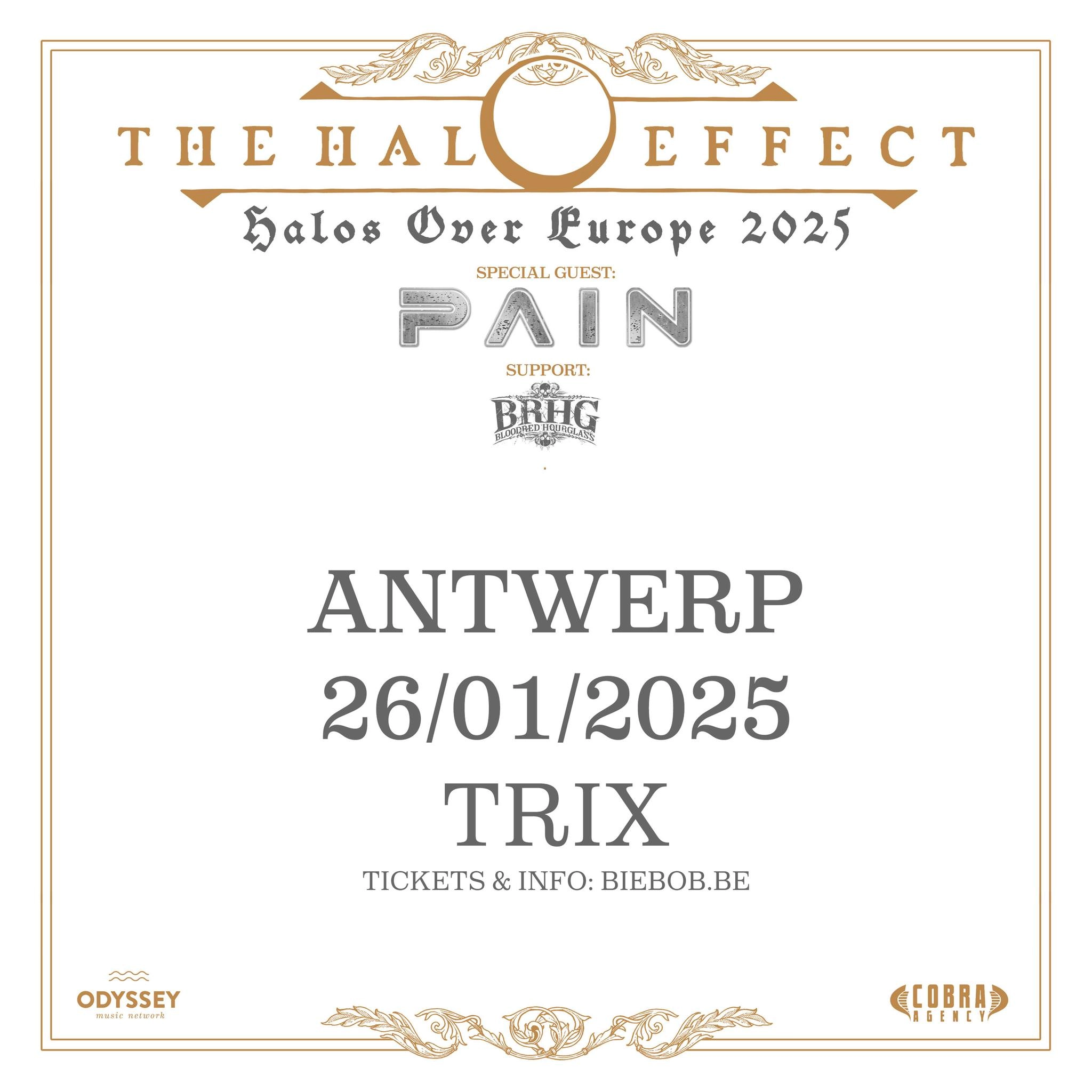 The Halo Effect at Trix Antwerp Tickets