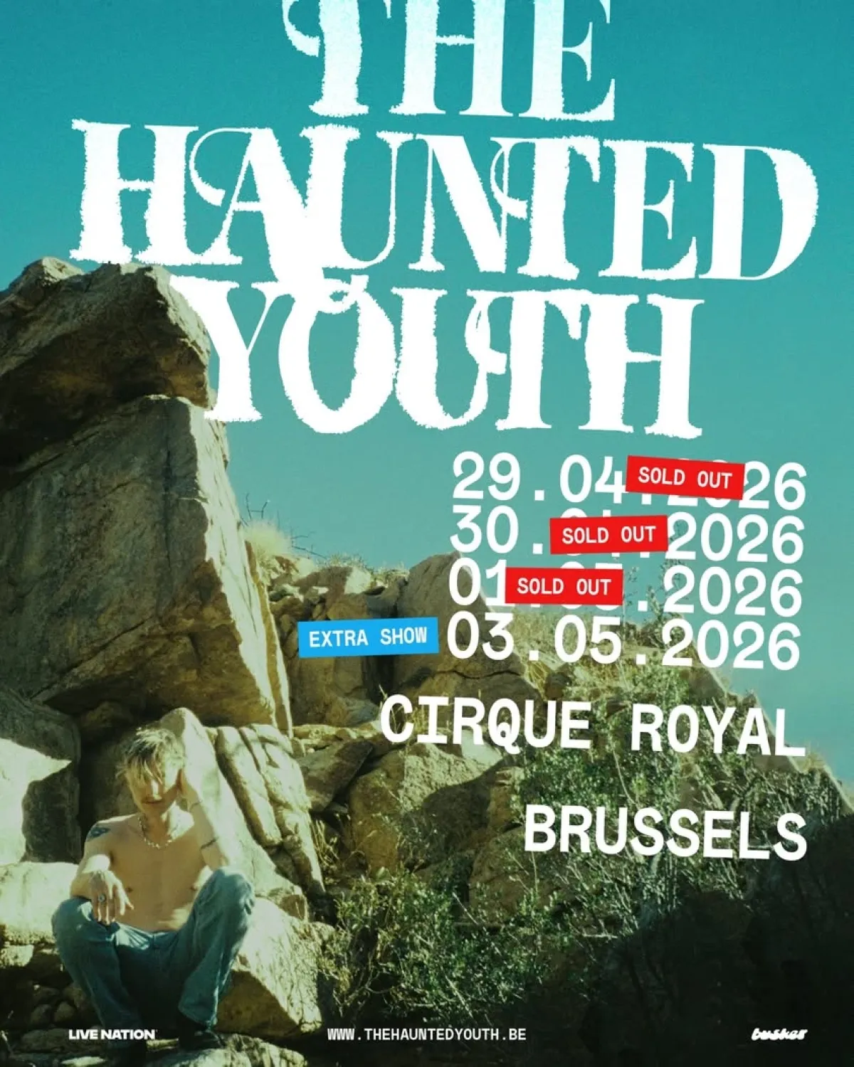 Billets The Haunted Youth (Cirque Royal Bruxelles - Bruxelles)