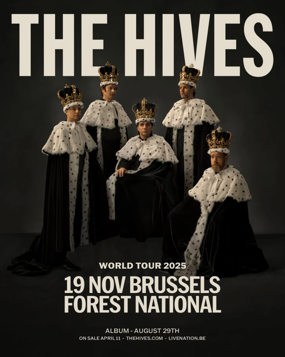 Billets The Hives (Forest National - Bruxelles)