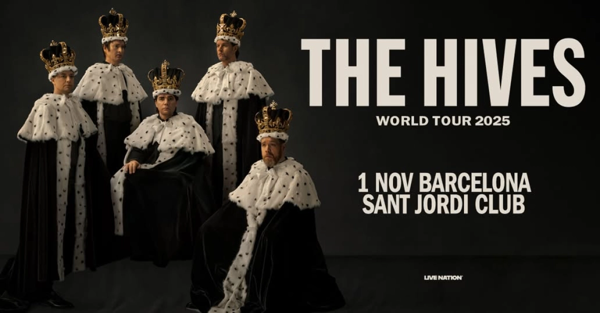 Billets The Hives (Palau Sant Jordi - Barcelone)