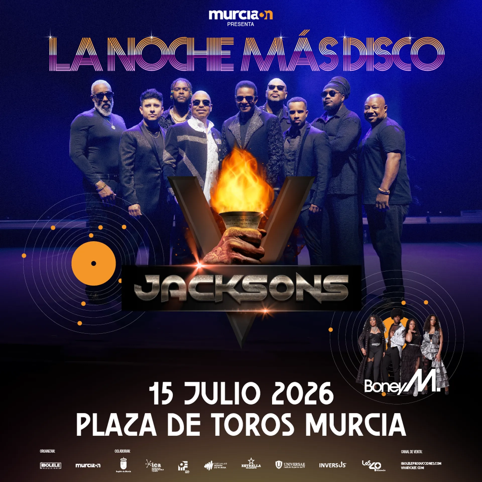 The Jacksons at Plaza de Toros de Murcia Tickets