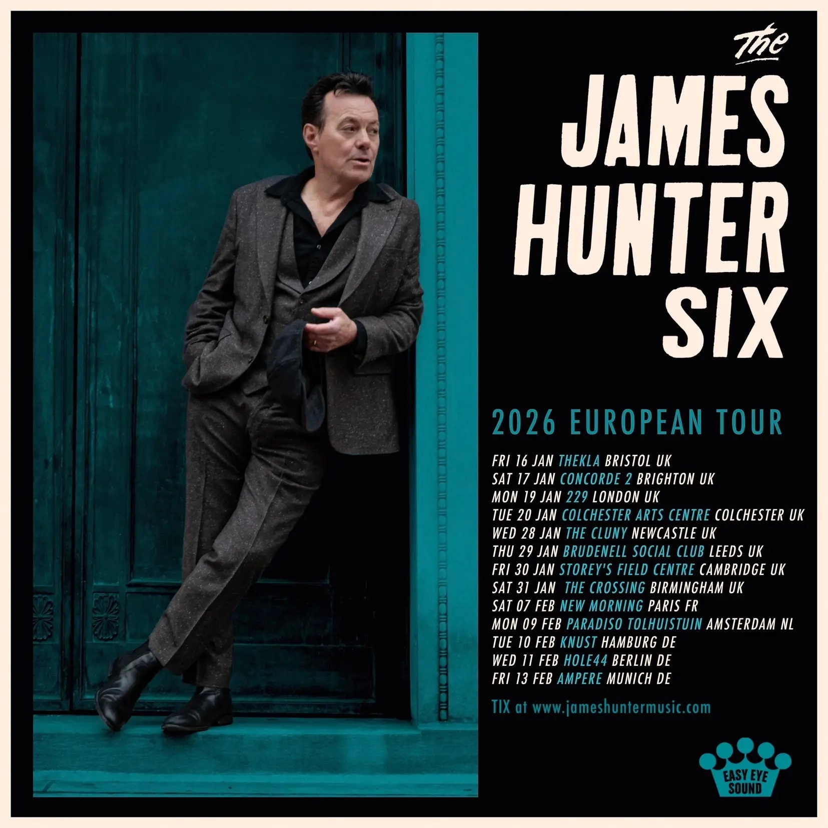 Billets The James Hunter Six (Hole 44 - Berlin)