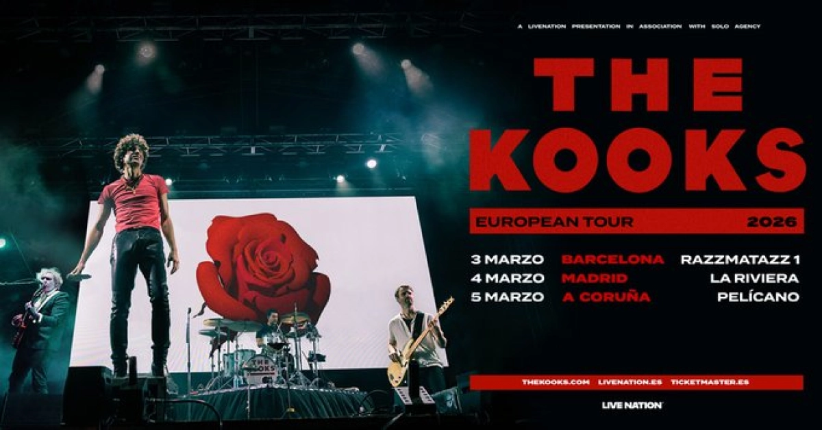 Billets The Kooks (Razzmatazz - Barcelone)