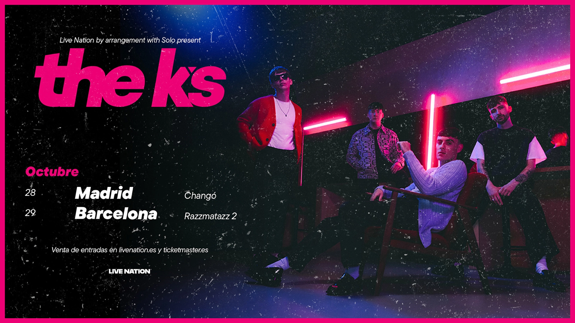 Billets The K's (Chango - Madrid)