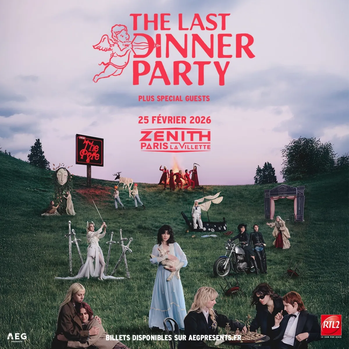 Billets The Last Dinner Party (Zenith Paris - Paris)