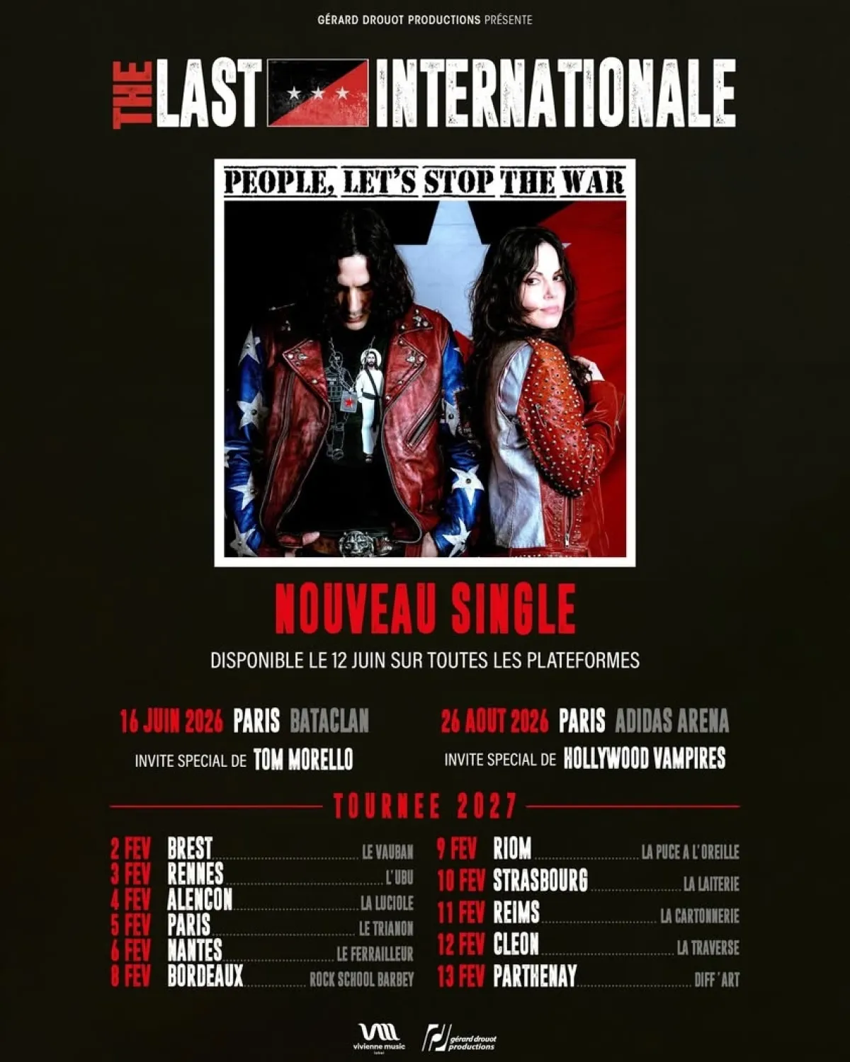 Billets The Last Internationale (Le Trianon - Paris)