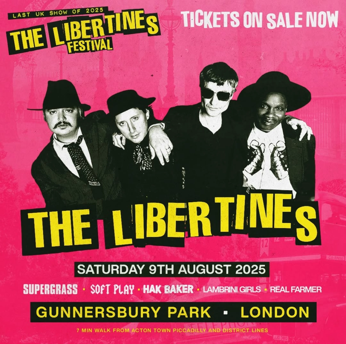 Billets The Libertines (Gunnersbury Park - Londres)