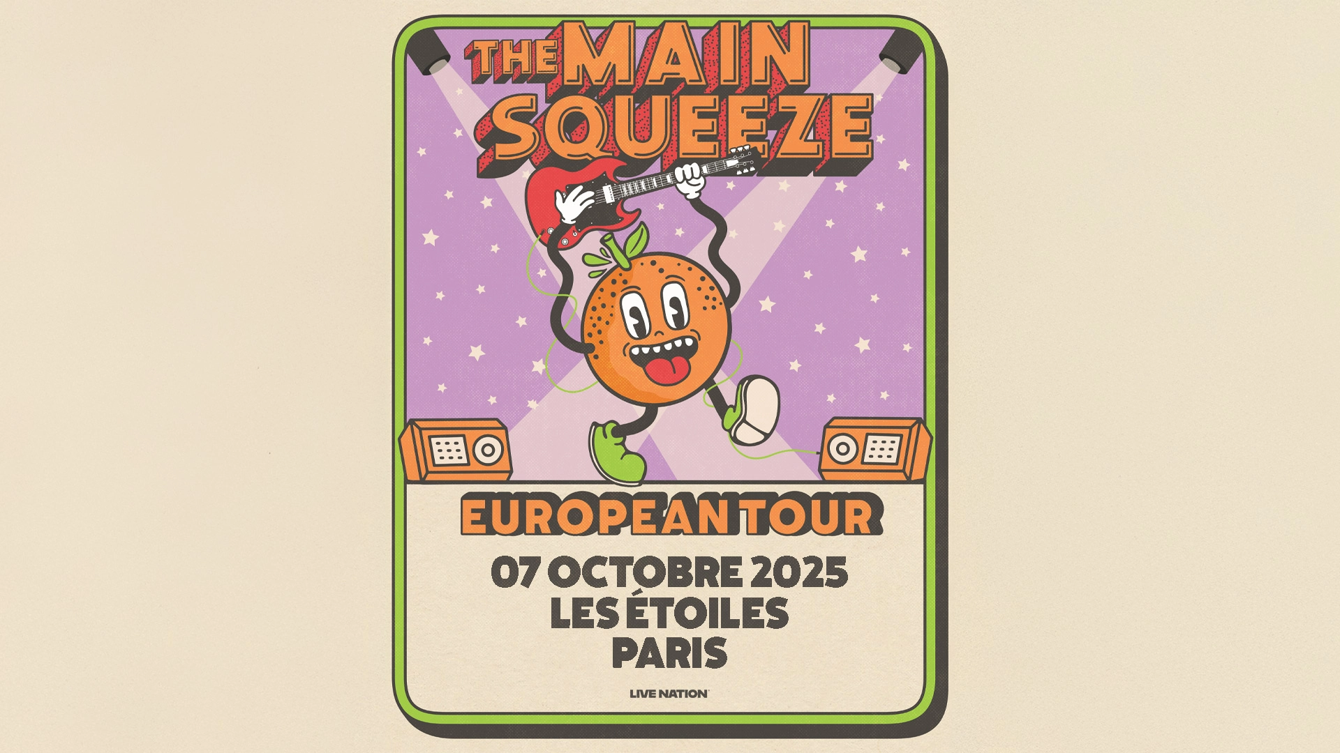 Billets The Main Squeeze (Les Etoiles - Paris)