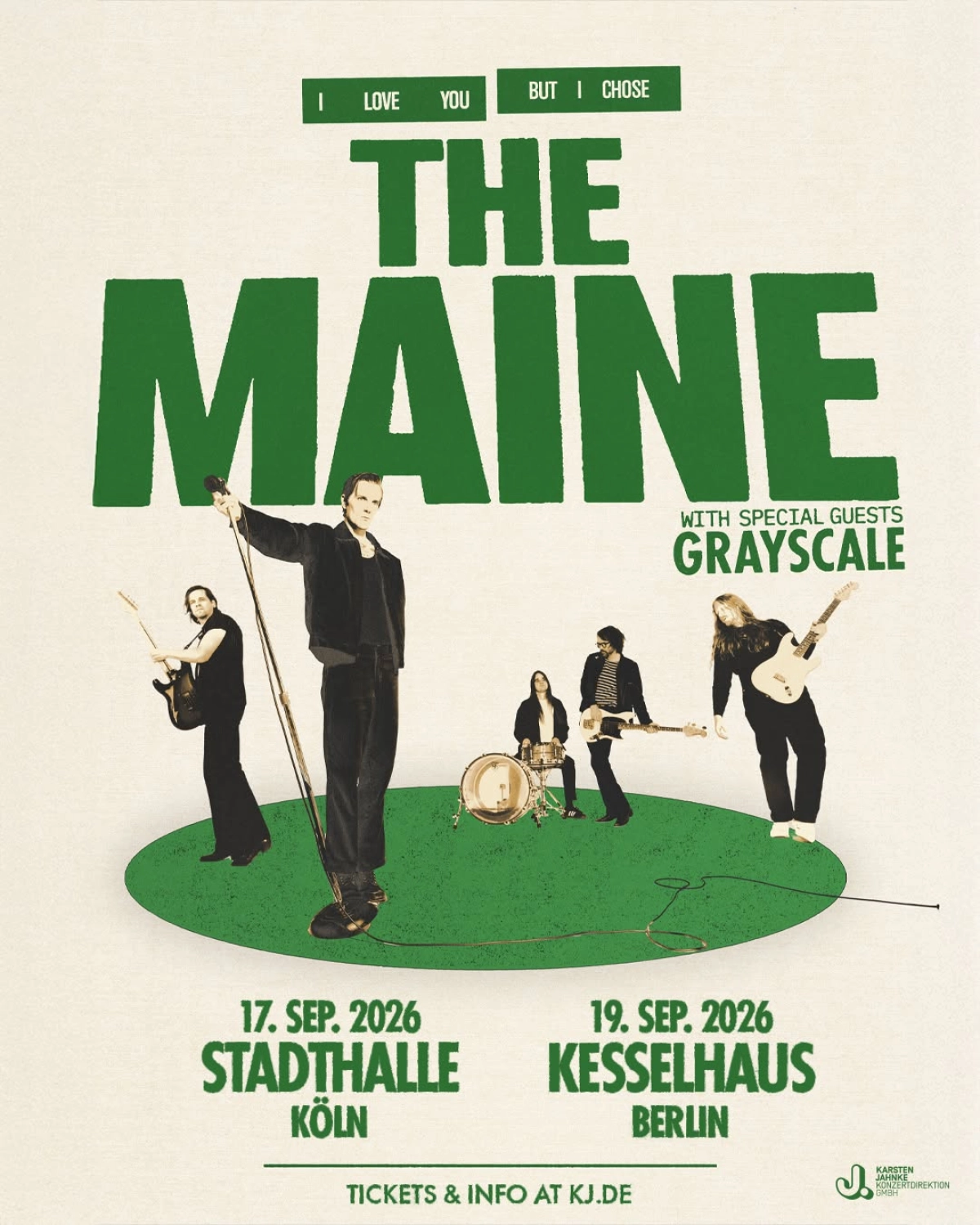 Billets The Maine (Kesselhaus Kulturbrauerei - Berlin)