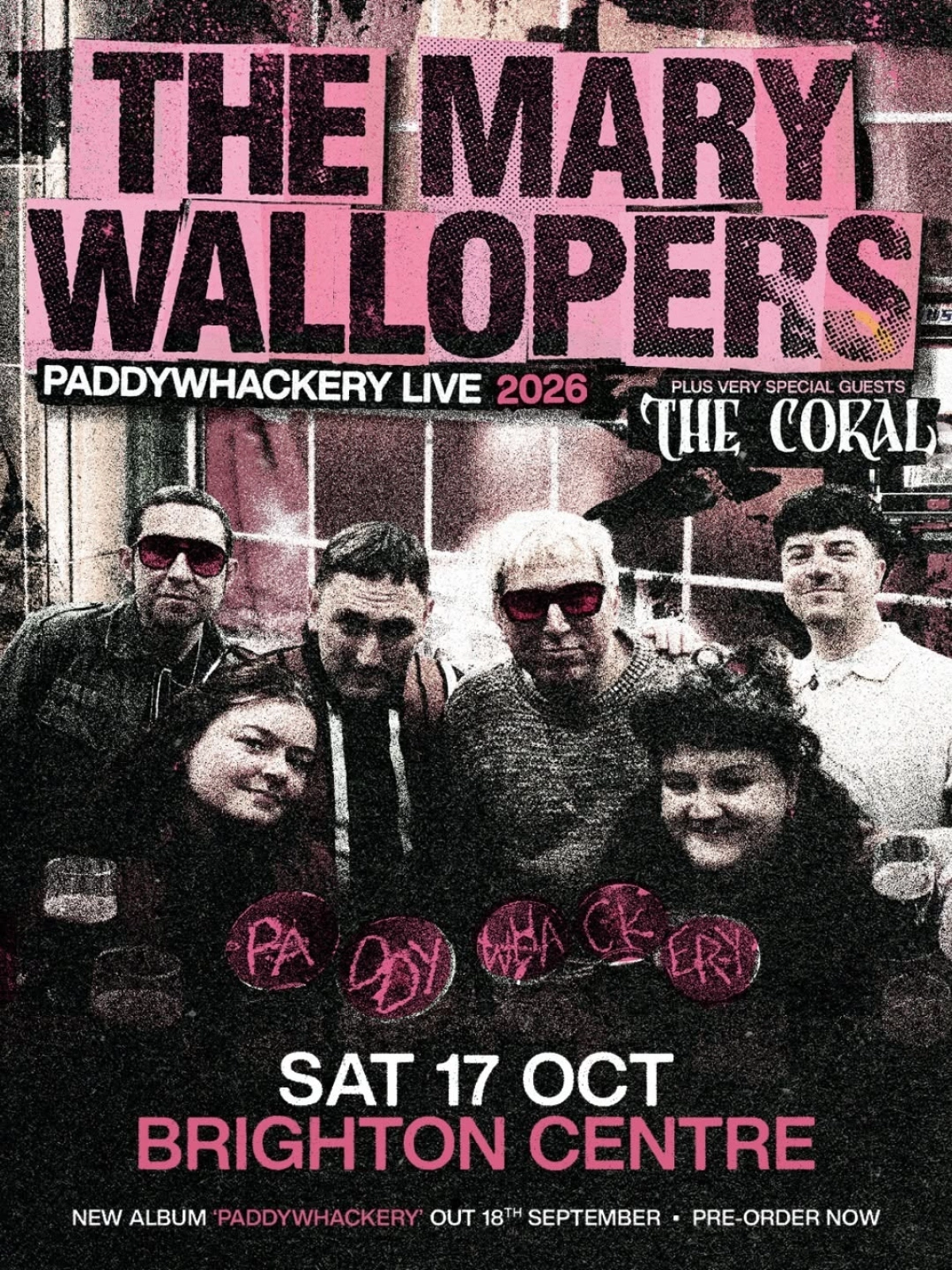The Mary Wallopers en Brighton Centre Tickets