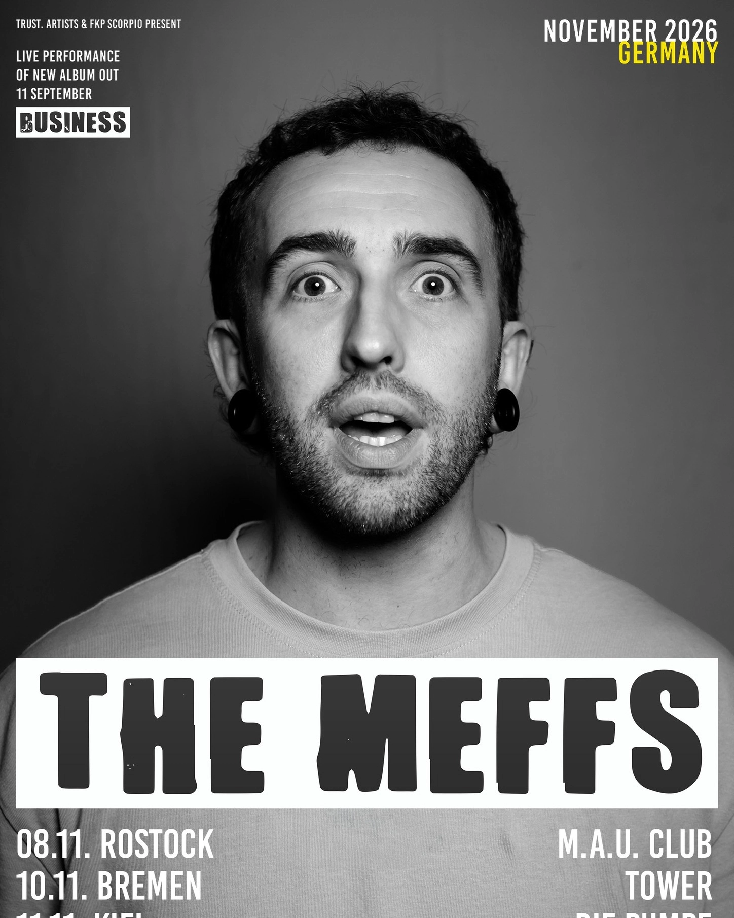 The Meffs at Tower Musikclub Tickets