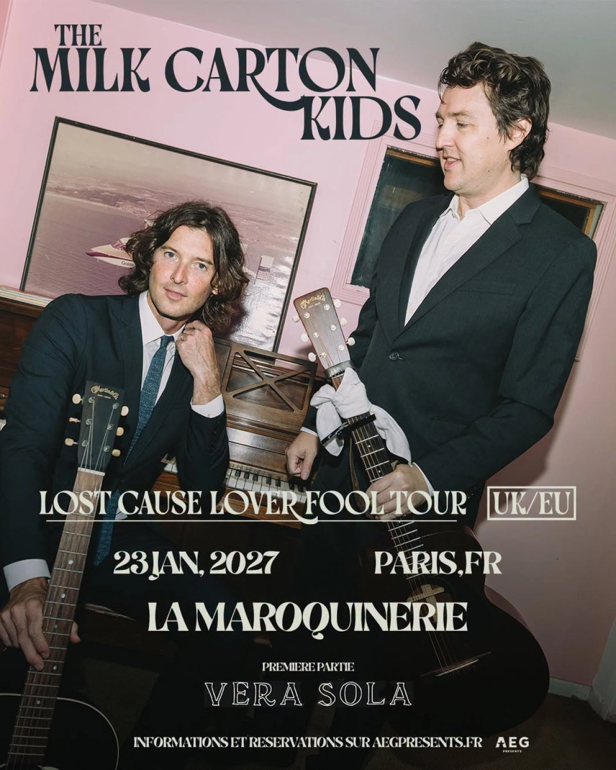 Billets The Milk Carton Kids (La Maroquinerie - Paris)
