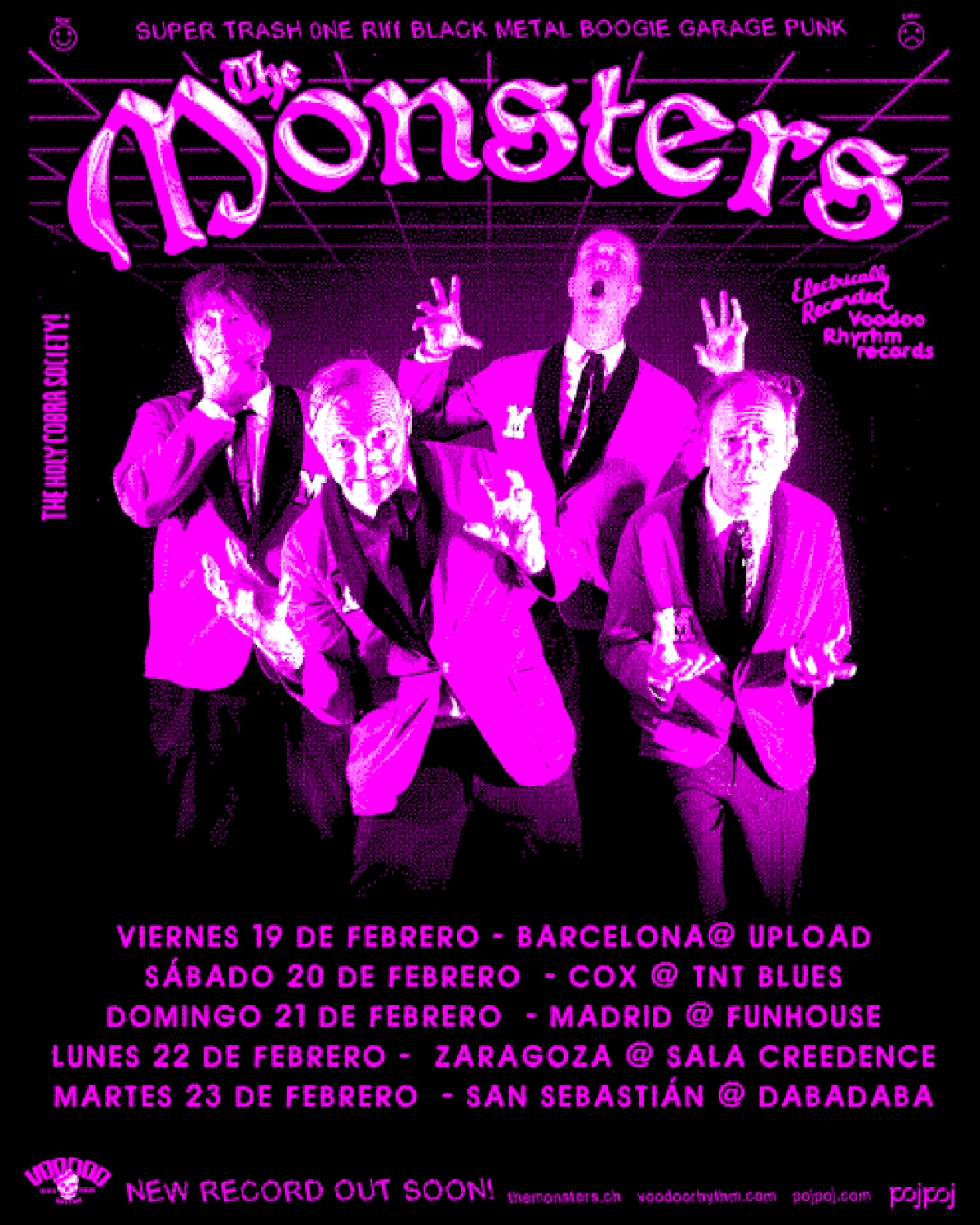 The Monsters al Sala Upload Tickets