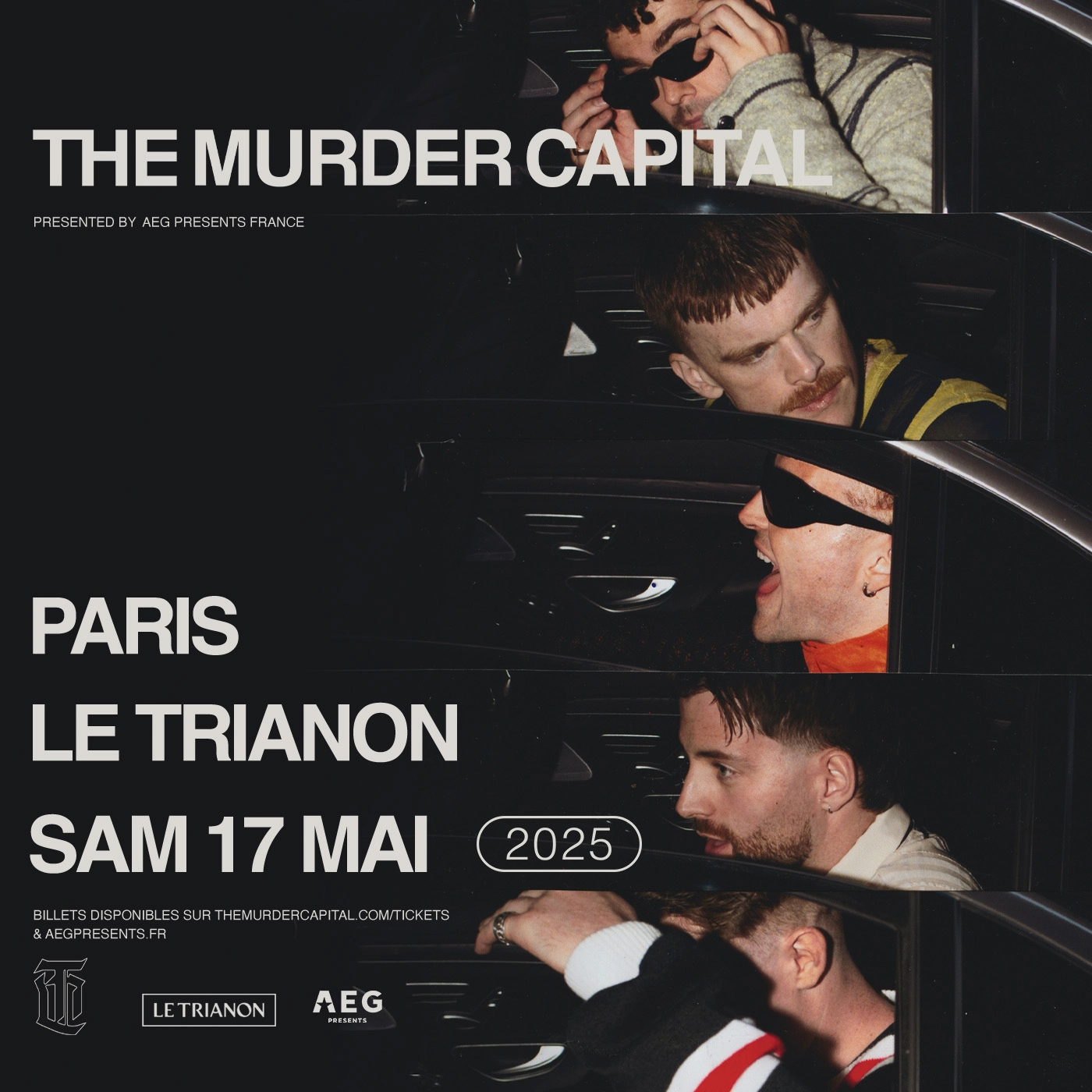 Billets The Murder Capital (Le Trianon - Paris)