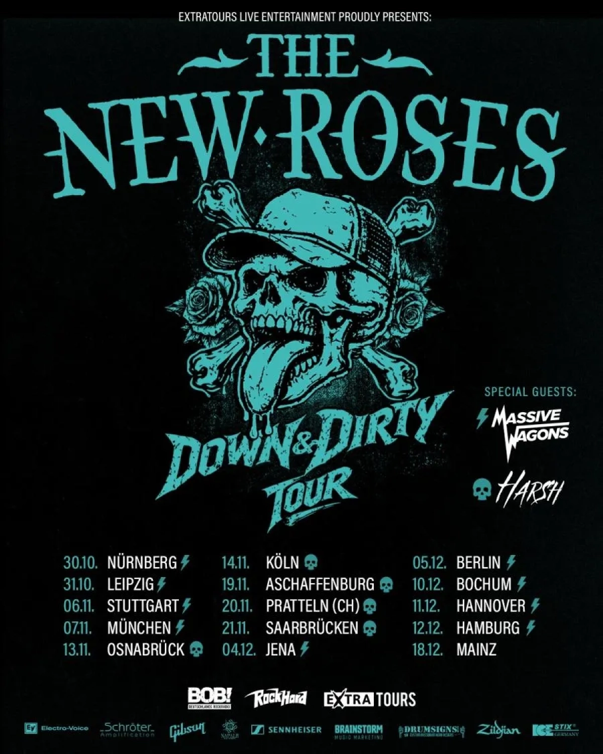 The New Roses at Im Wizemann Tickets