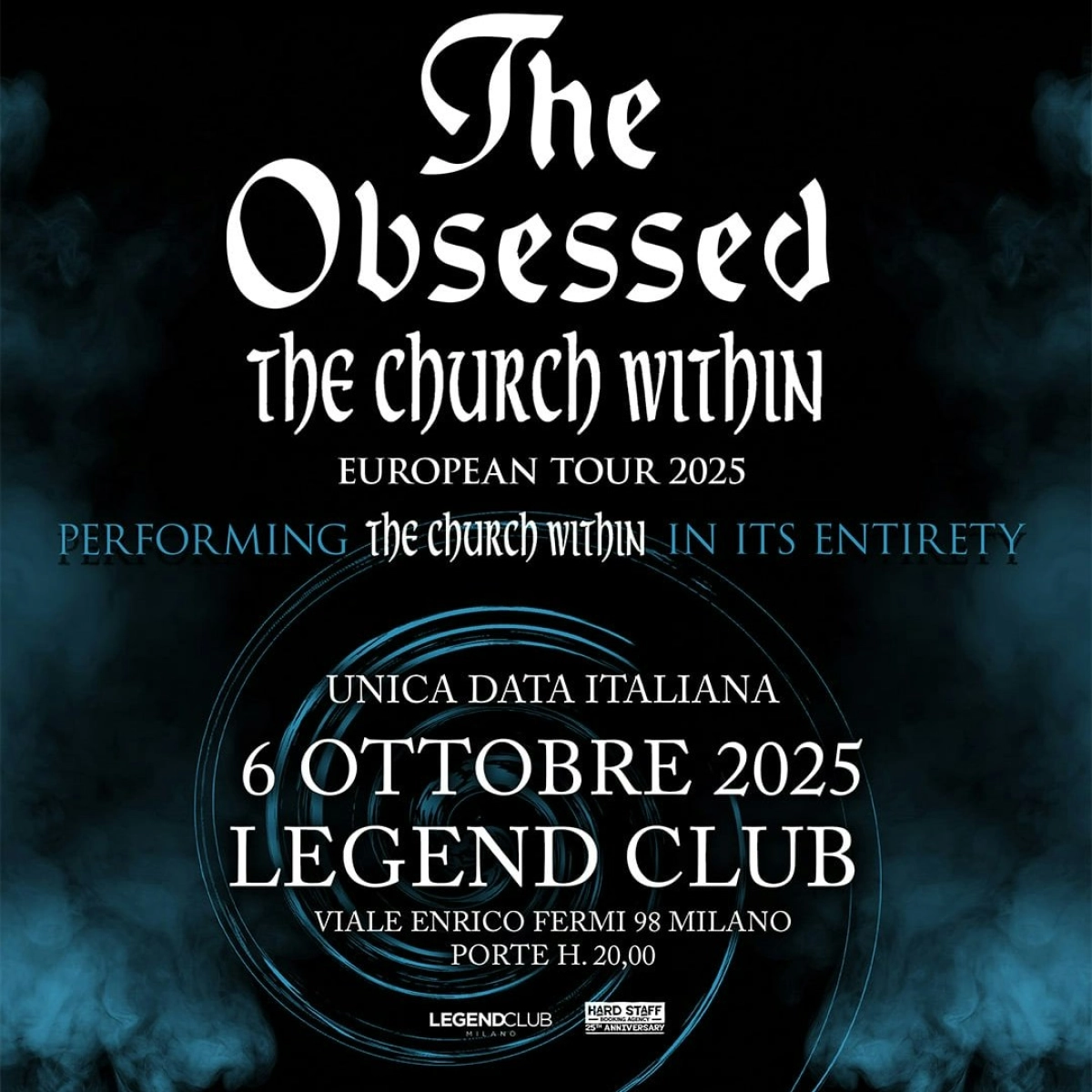 Billets The Obsessed (Legend Club Milano - Milan)