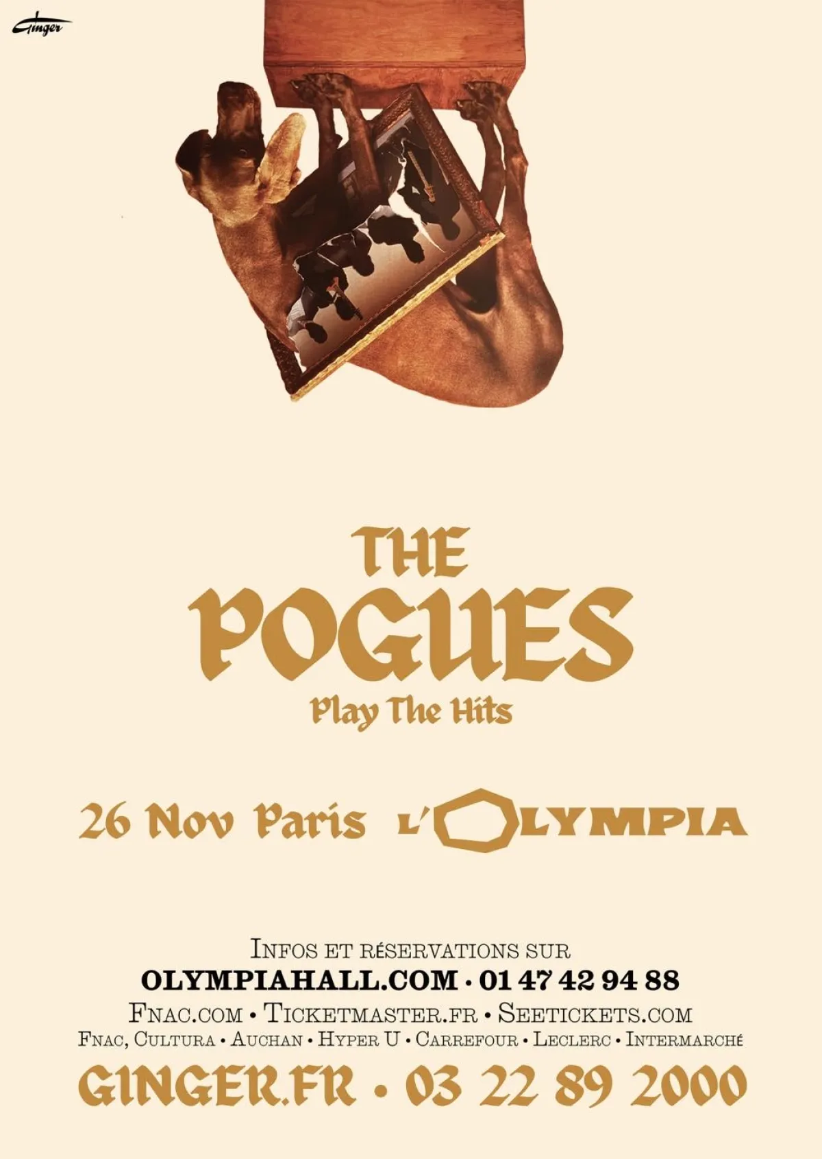 Billets The Pogues (Olympia - Paris)