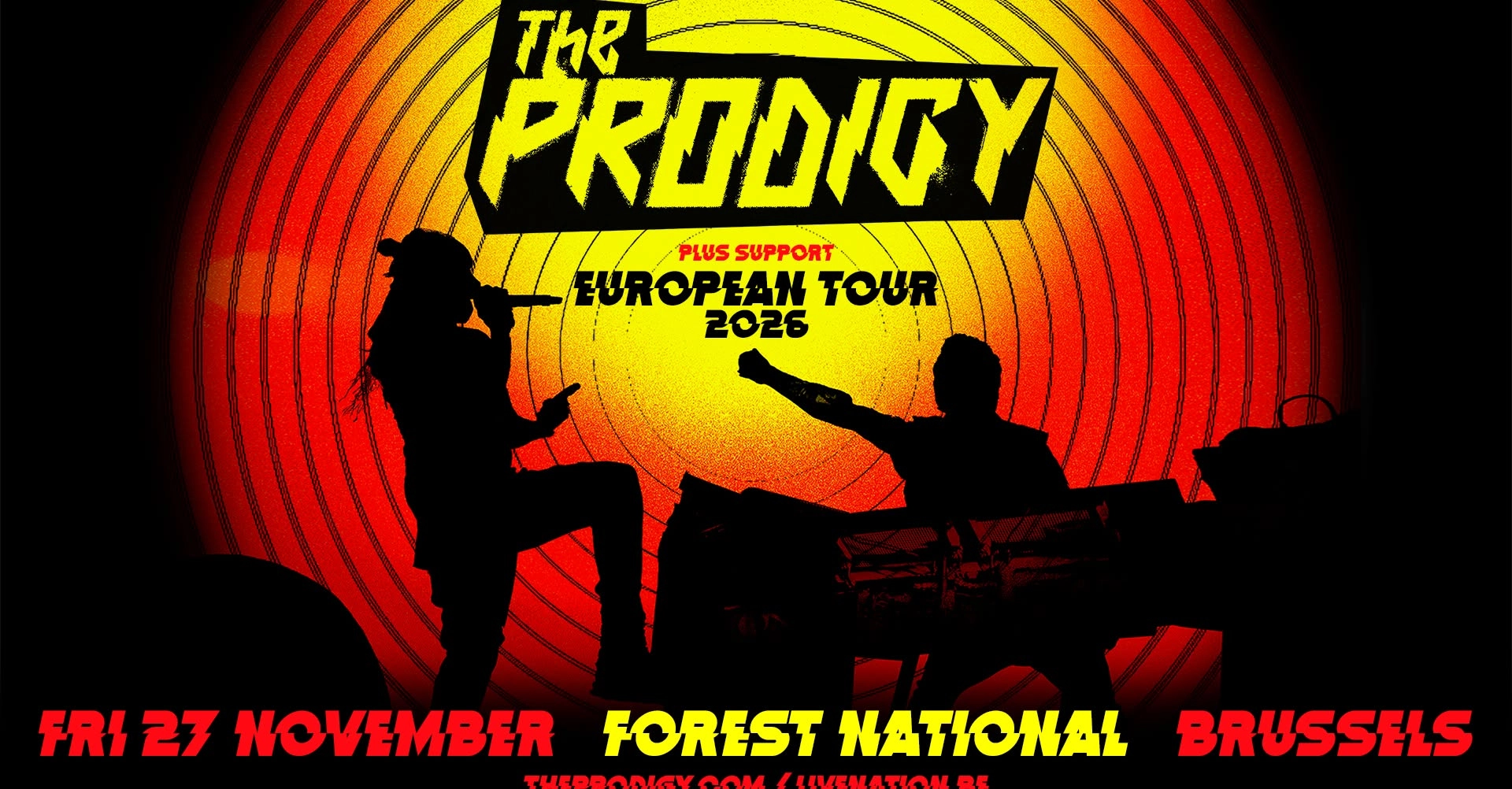 The Prodigy at Forest National Tickets