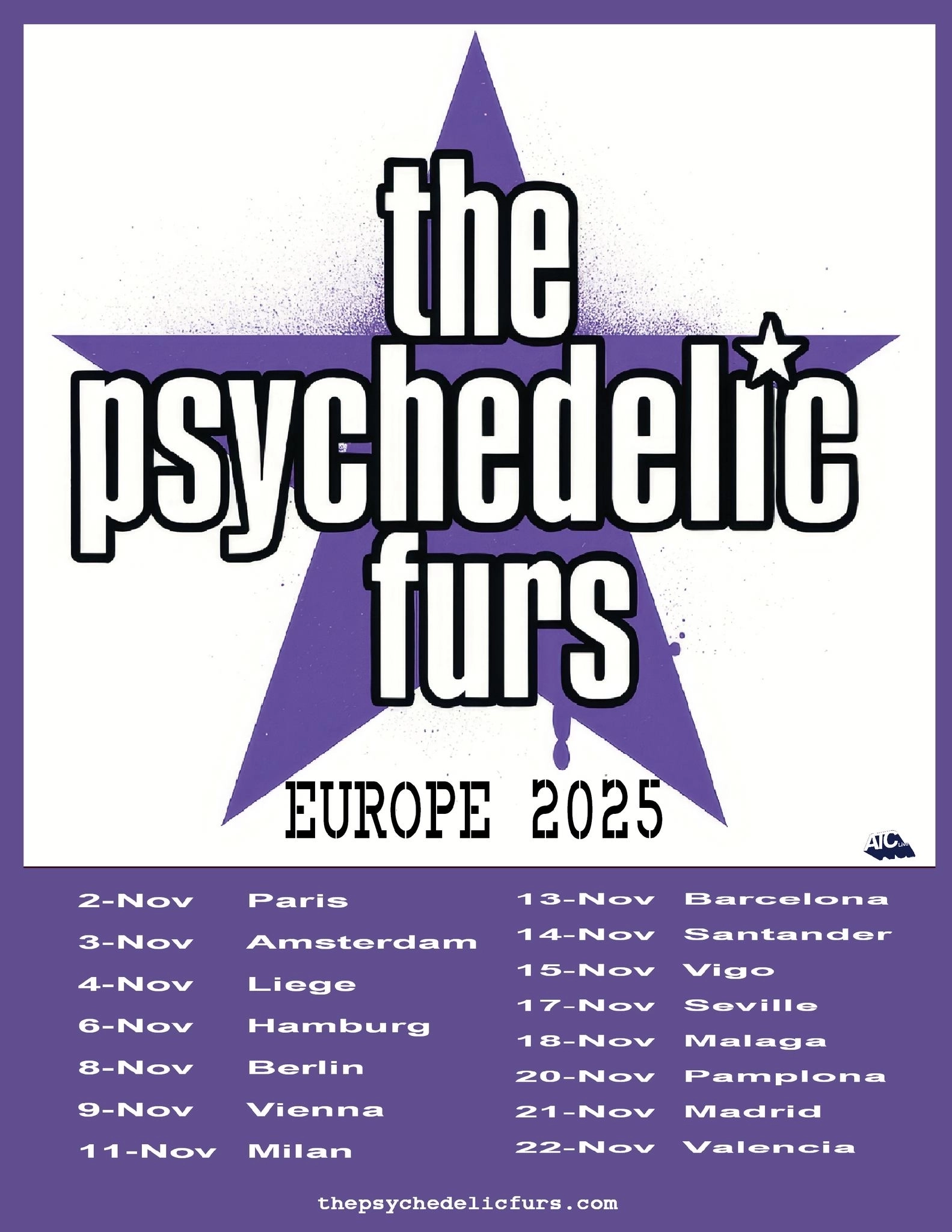 The Psychedelic Furs at Bataclan Tickets