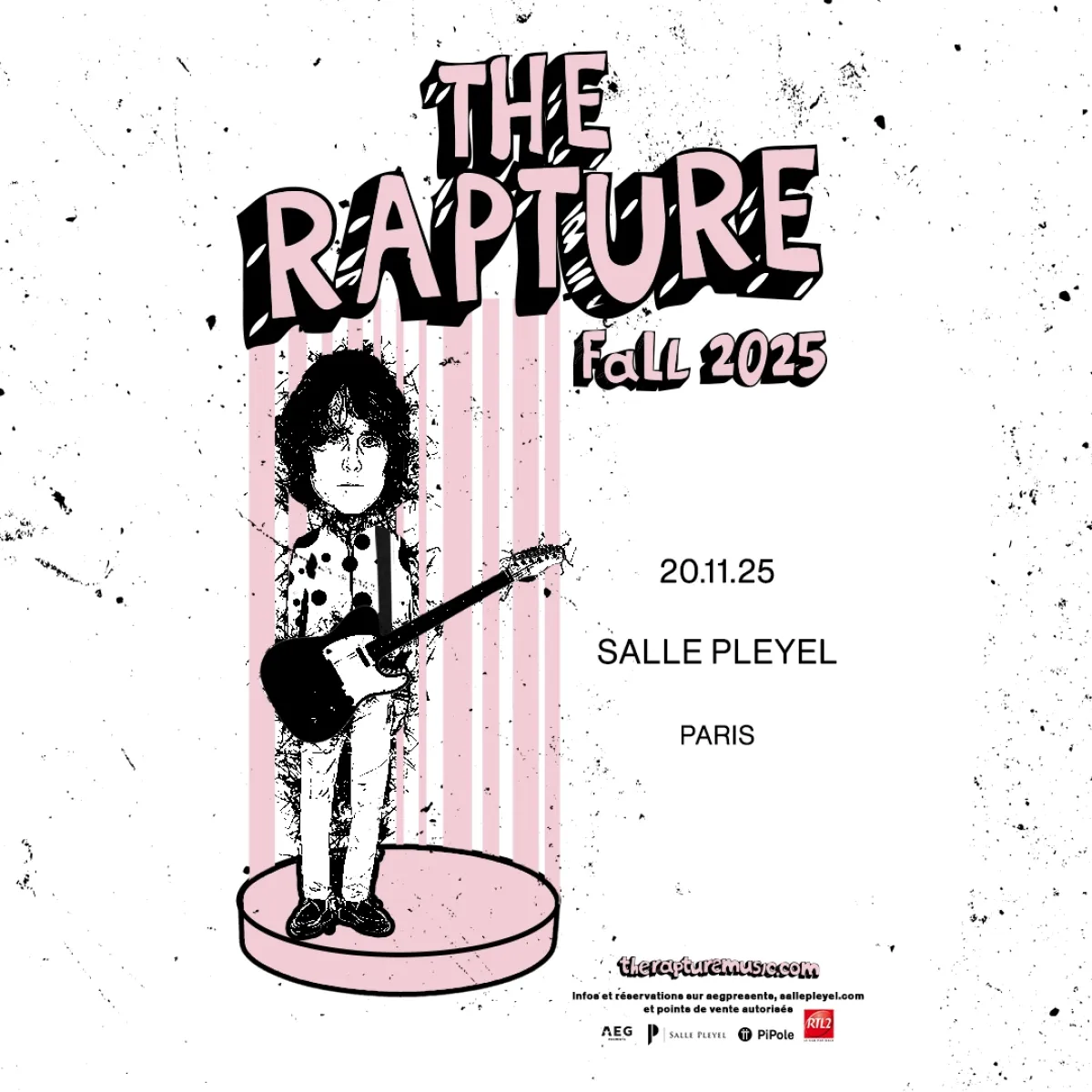 Billets The Rapture (Salle Pleyel - Paris)