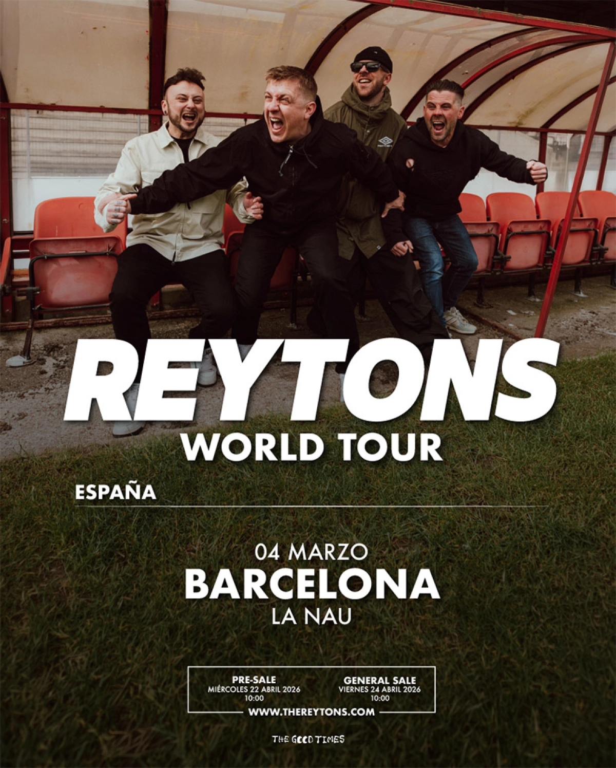 The Reytons en La Nau Tickets