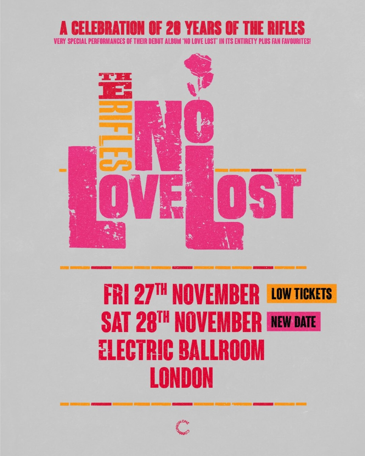 Billets The Rifles (Electric Ballroom - Londres)