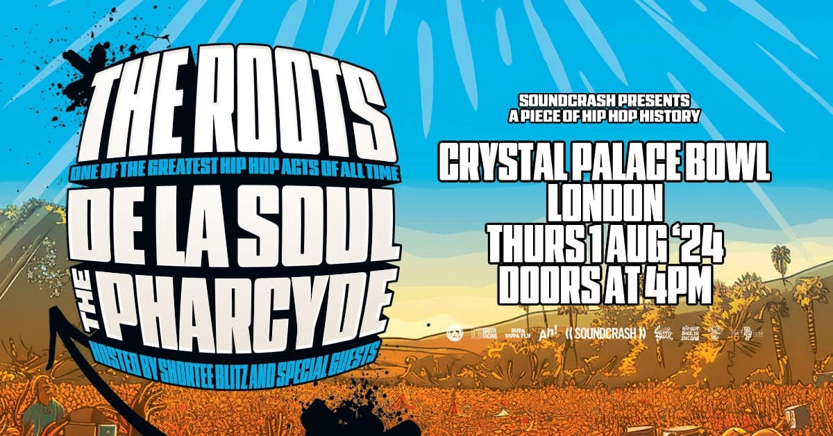 The Roots - De La Soul al Crystal Palace Park Tickets