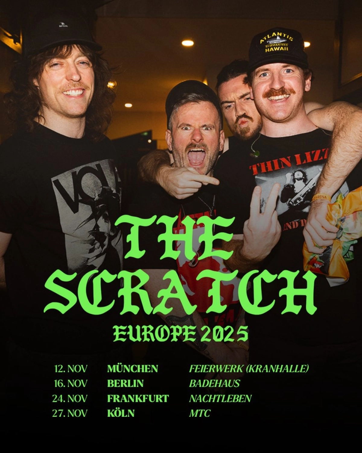 Billets The Scratch (Badehaus Berlin - Berlin)