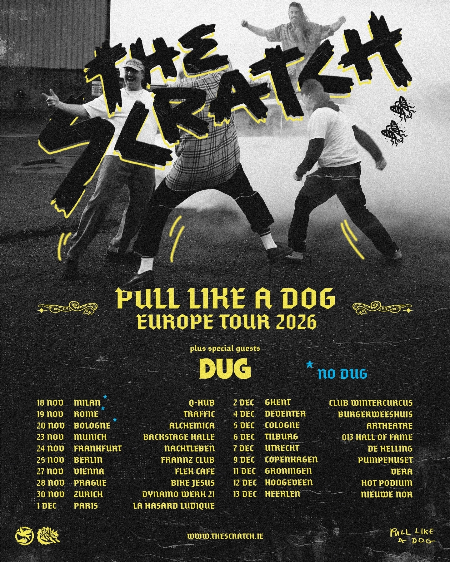 Billets The Scratch (Frannz Club - Berlin)