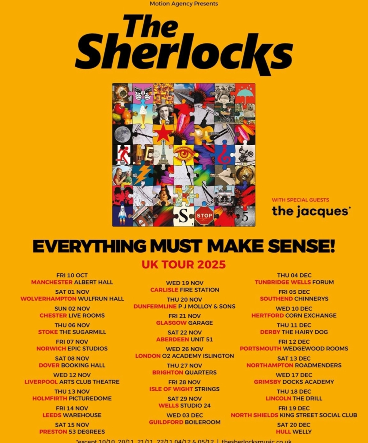 Billets The Sherlocks (Picturedrome - Holmfirth)
