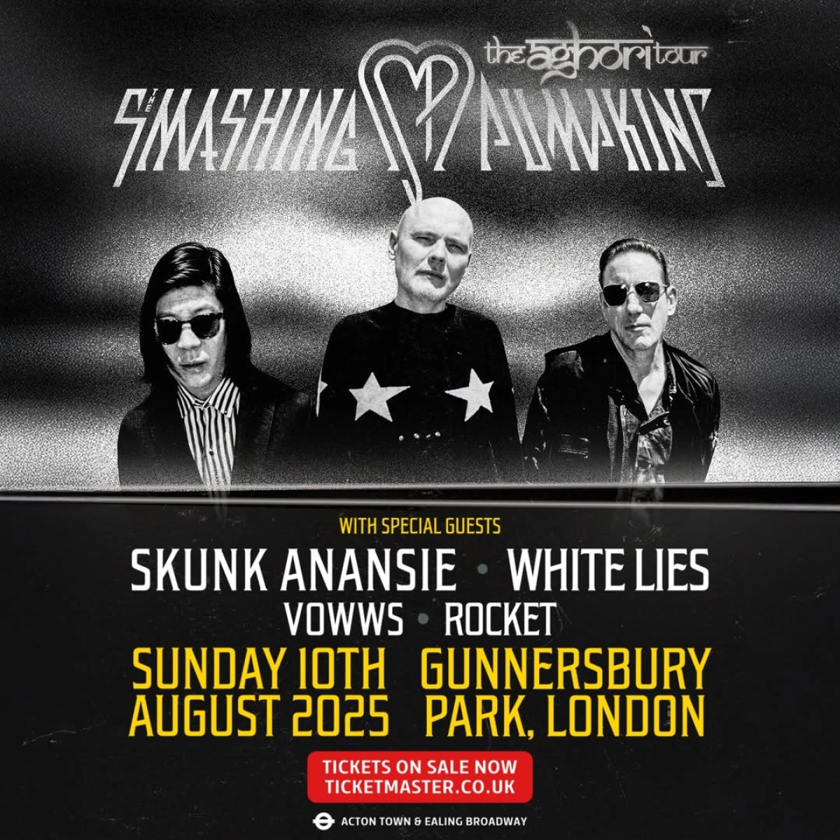 Billets The Smashing Pumpkins (Gunnersbury Park - Londres)