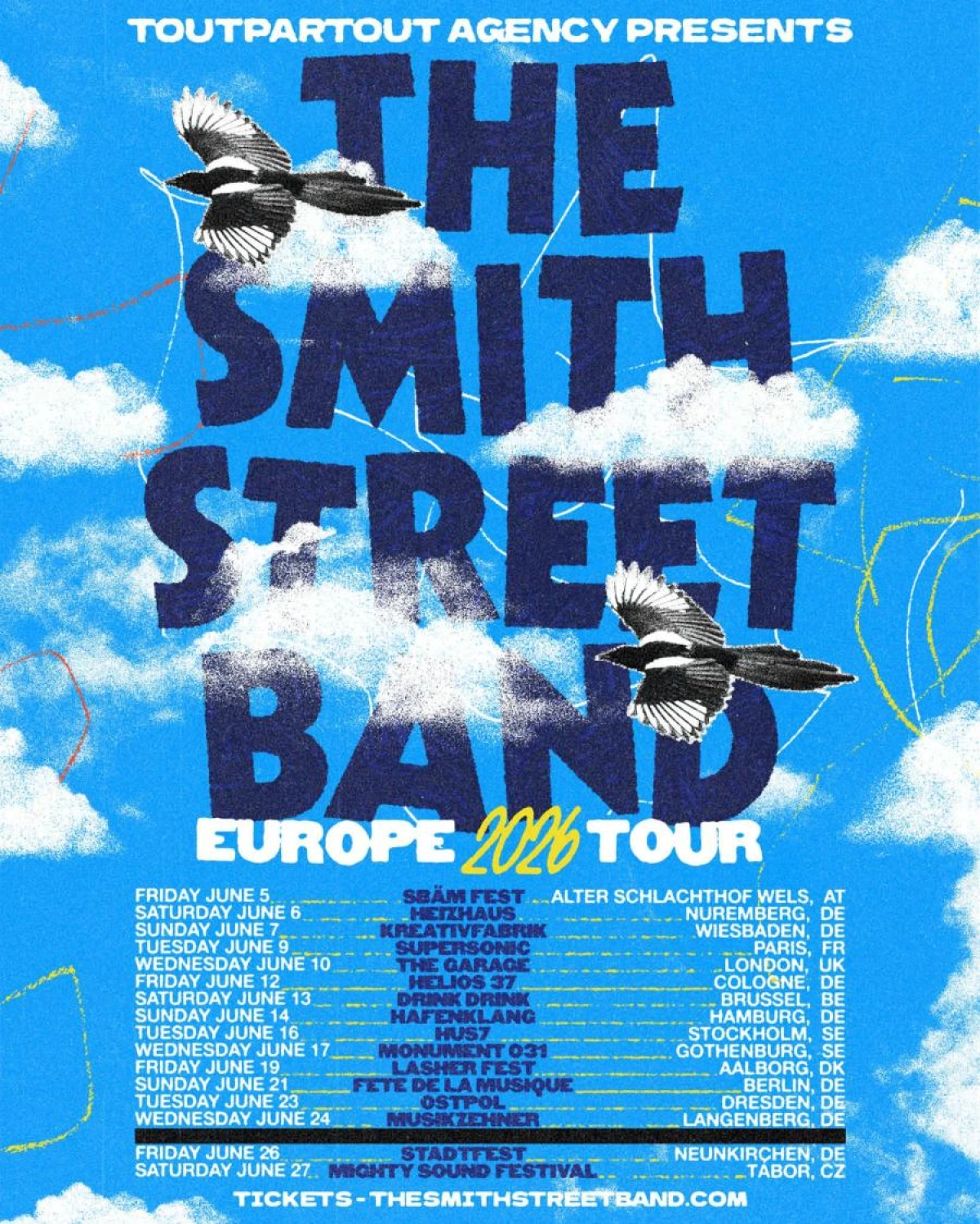 The Smith Street Band at Helios37 Tickets