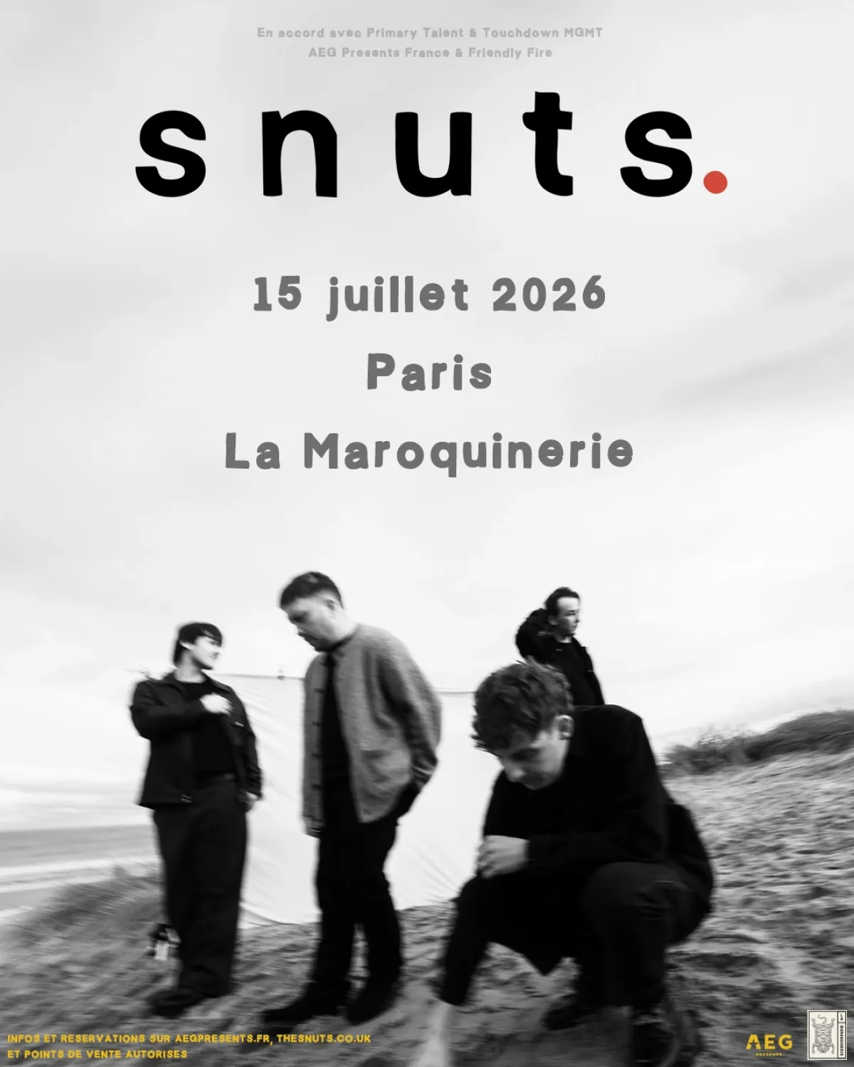 The Snuts at La Maroquinerie Tickets