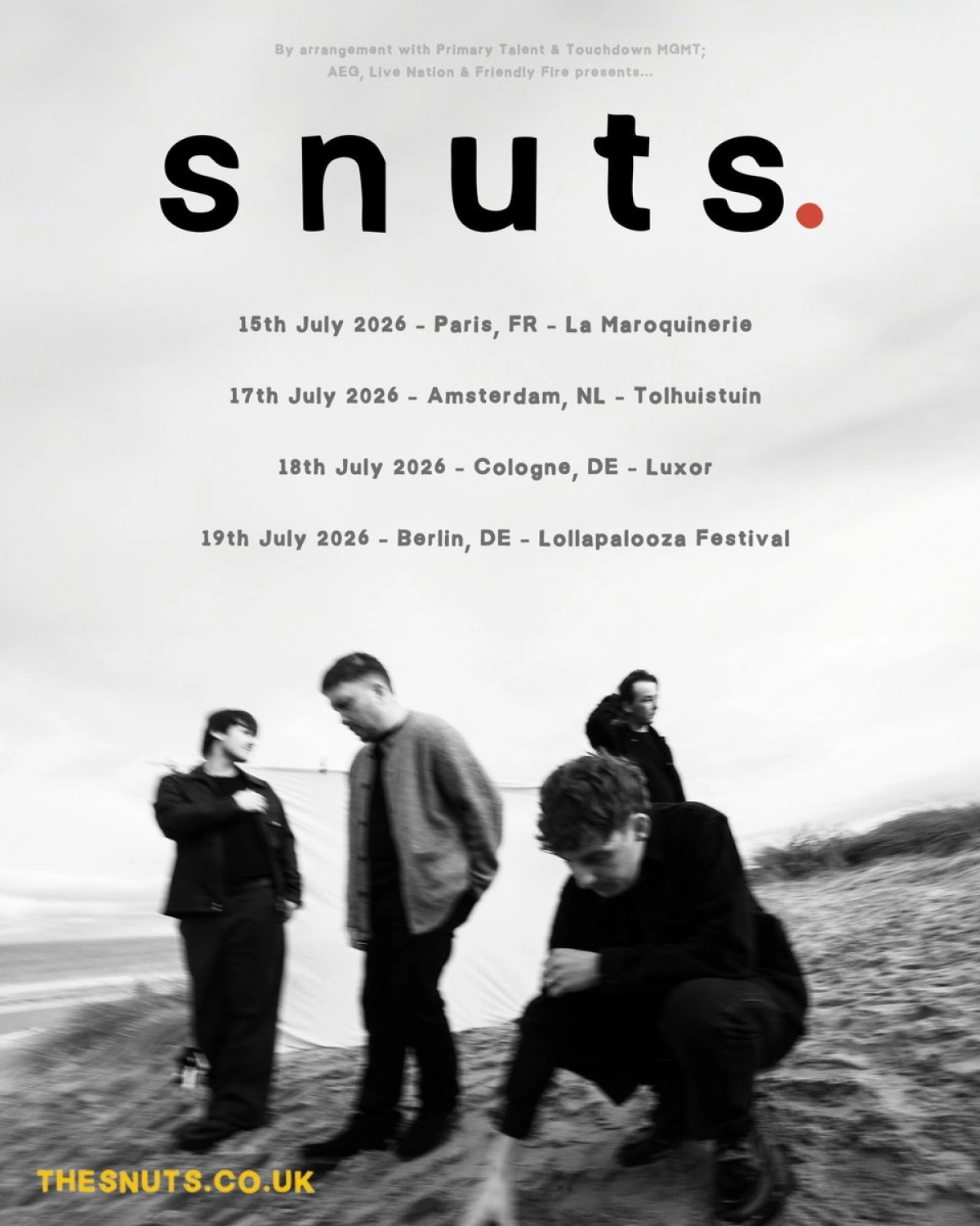The Snuts at Luxor Cologne Tickets