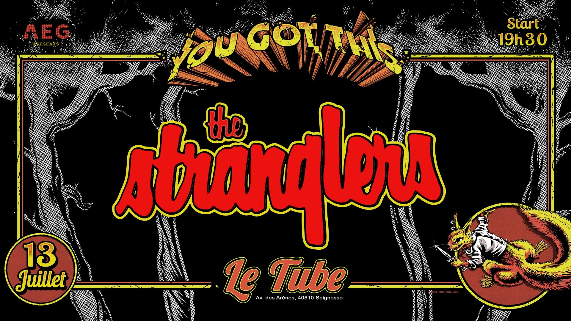 Billets The Stranglers (Le Tube - Les Bourdaines - Seignosse)